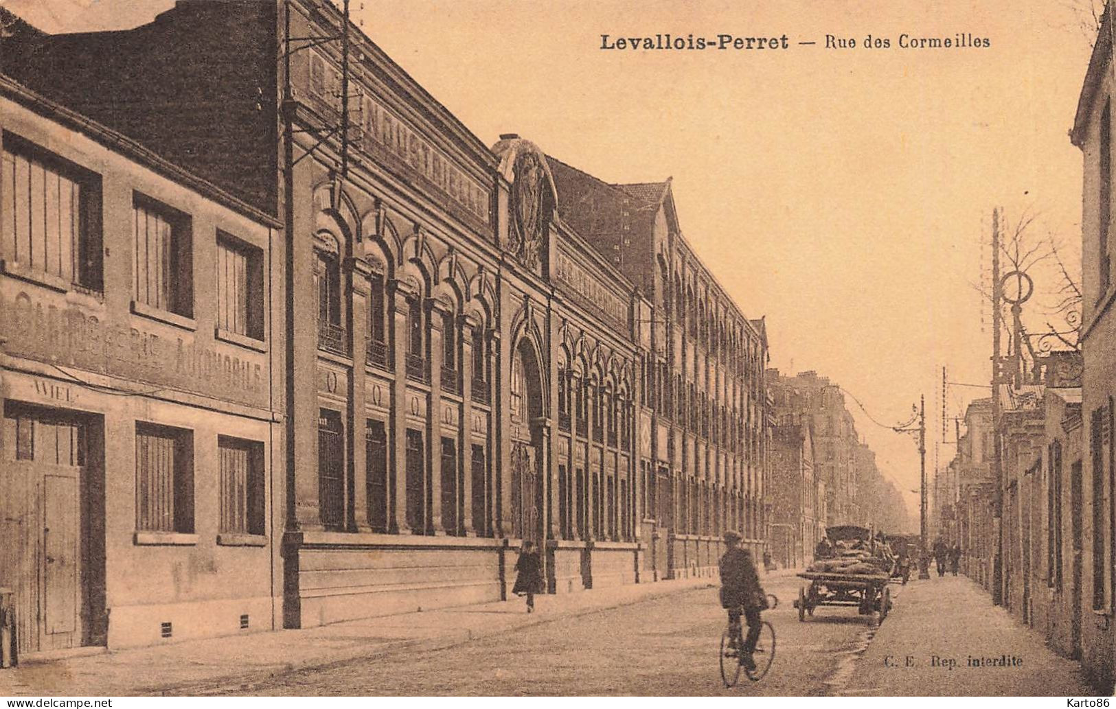 Levallois * La Rue Des Cormeilles * Carrosserie Automobile - Levallois Perret