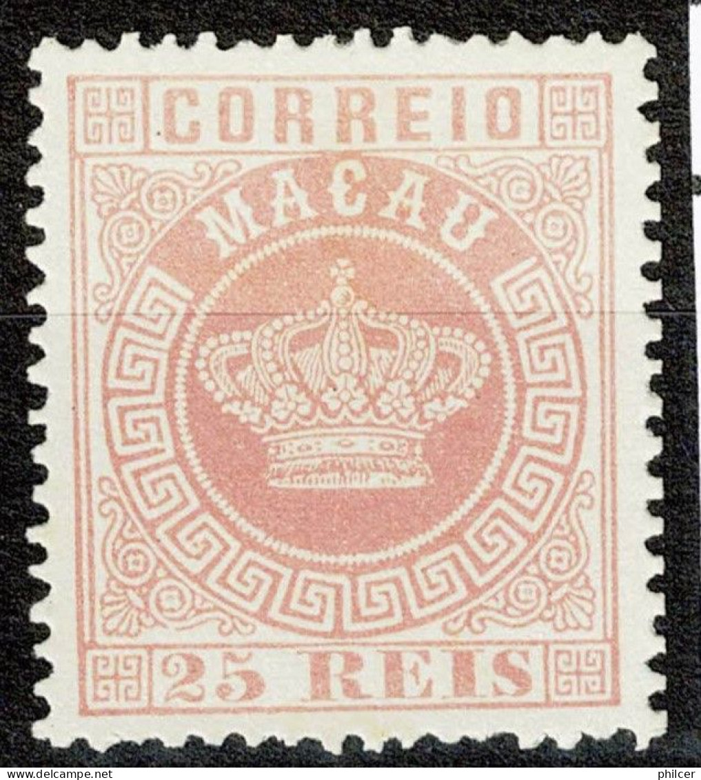 Macau, 1885, # 4, Reprint, MNG - Nuovi