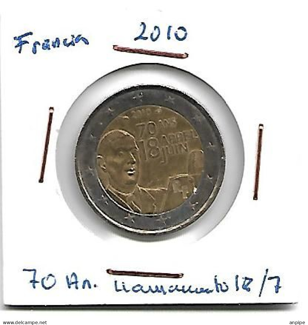 FRANCIA 2 €. CONMEMORATIVO - Frankreich