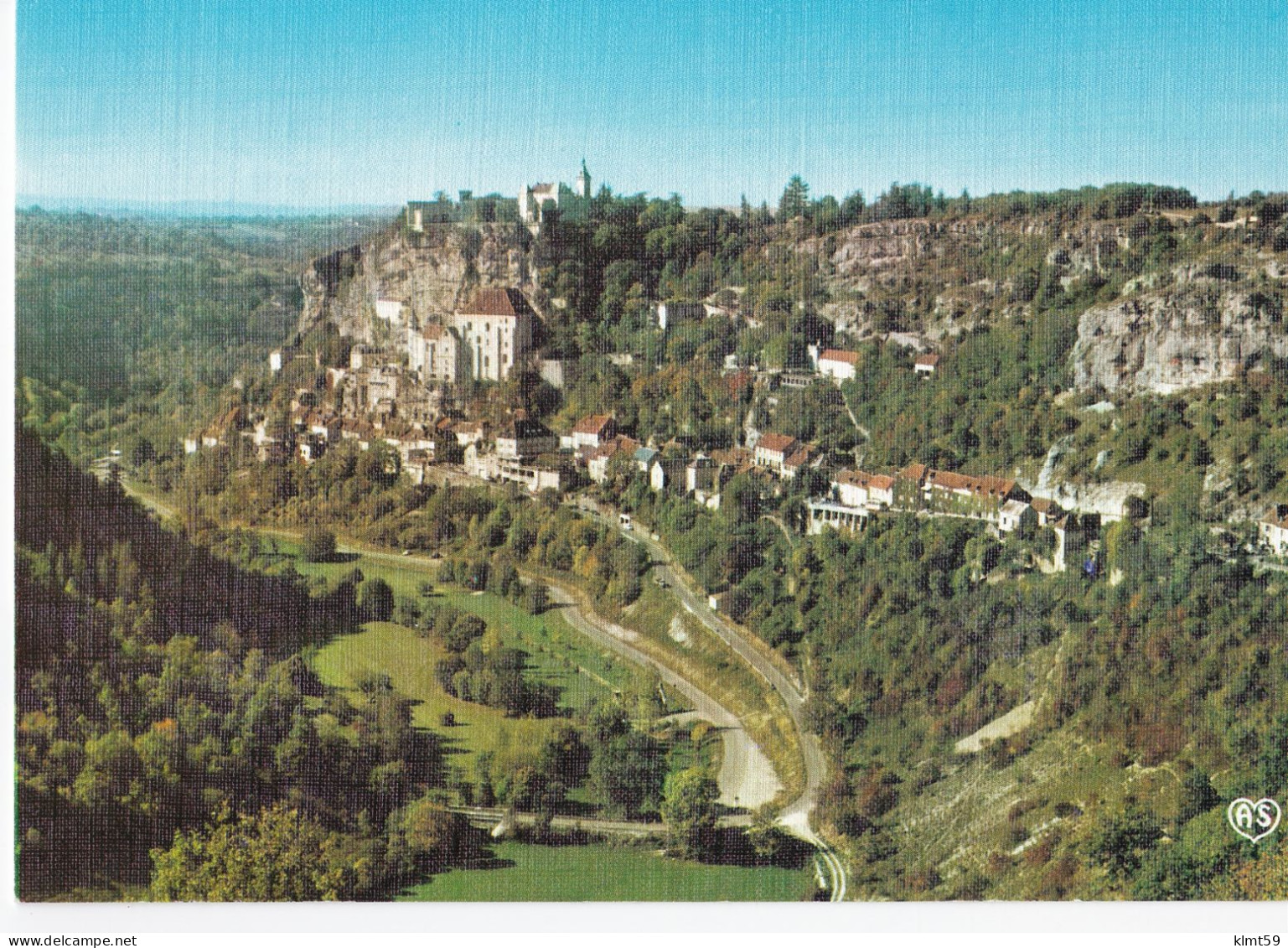 Rocamadour - Vue Générale Panoramique Prise De L'Hospitalet - Rocamadour