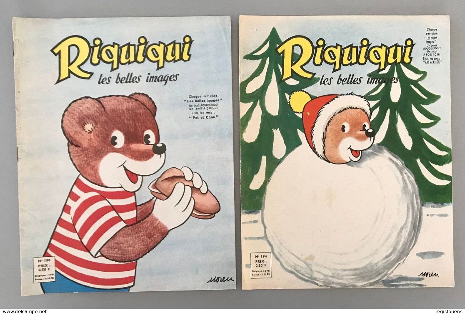 Riquiqui N° 190 Et 194 ( Lot De 2 Revues ) - Loten Van Boeken