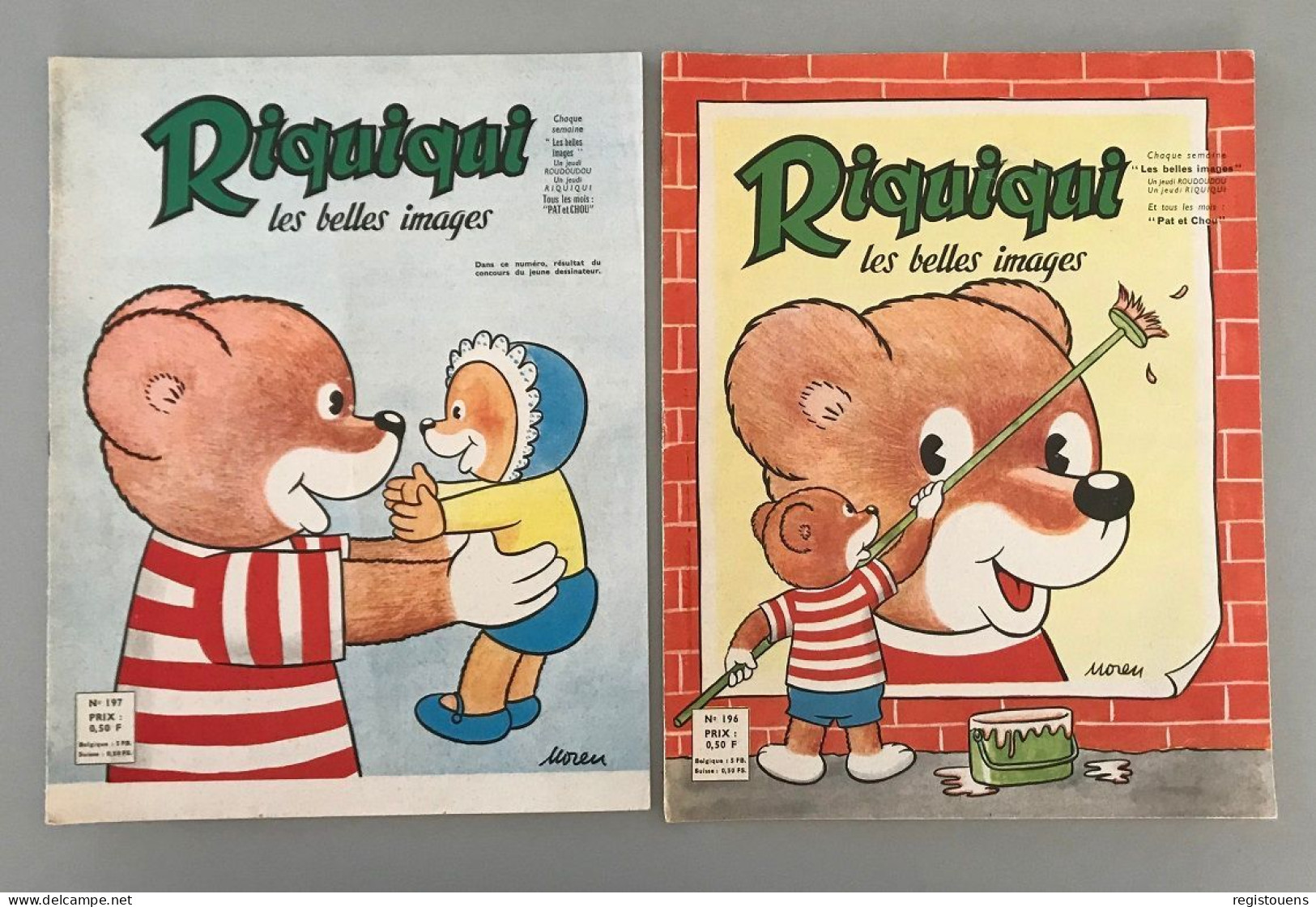 Riquiqui N° 196 Et 197 ( Lot De 2 Revues ) - Bücherpakete