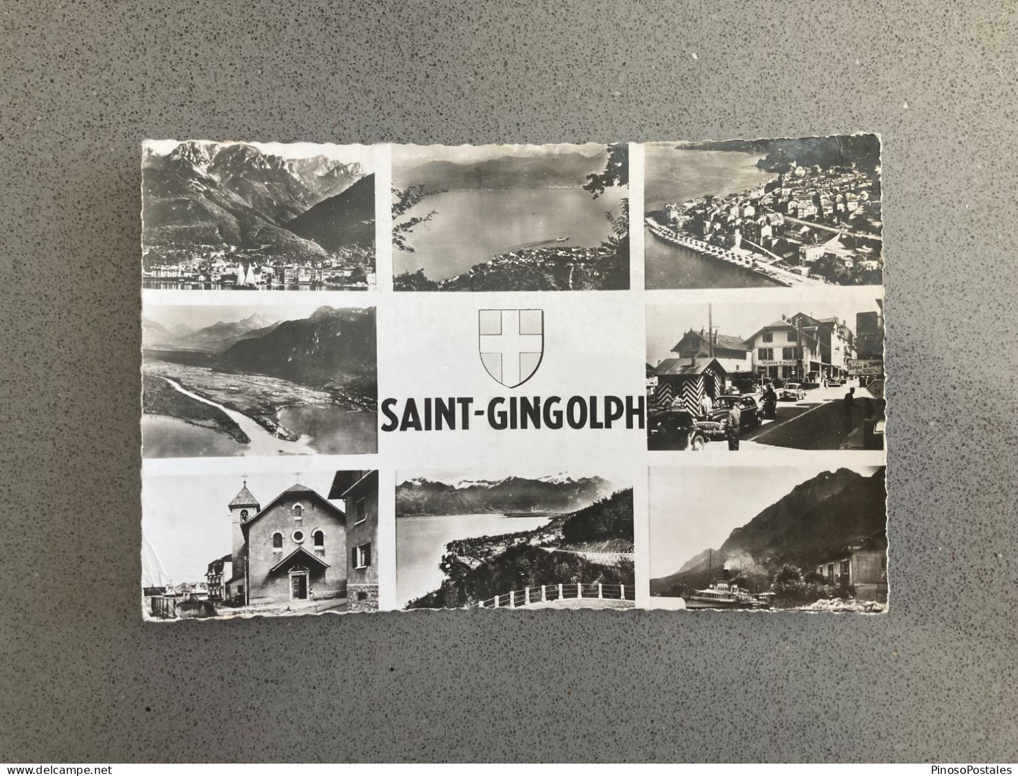 Saint-Gingolph Multiview Carte Postale Postcard - Saint-Gingolph