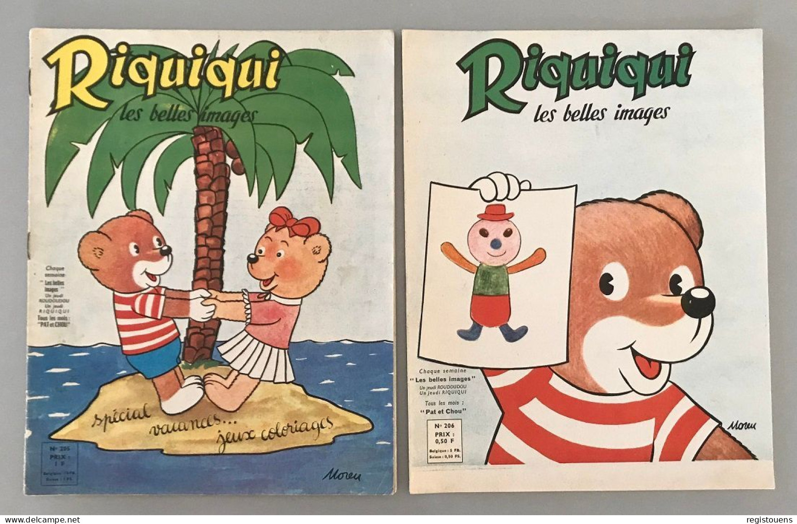 Riquiqui N° 205 Et 206 ( Lot De 2 Revues ) - Loten Van Boeken