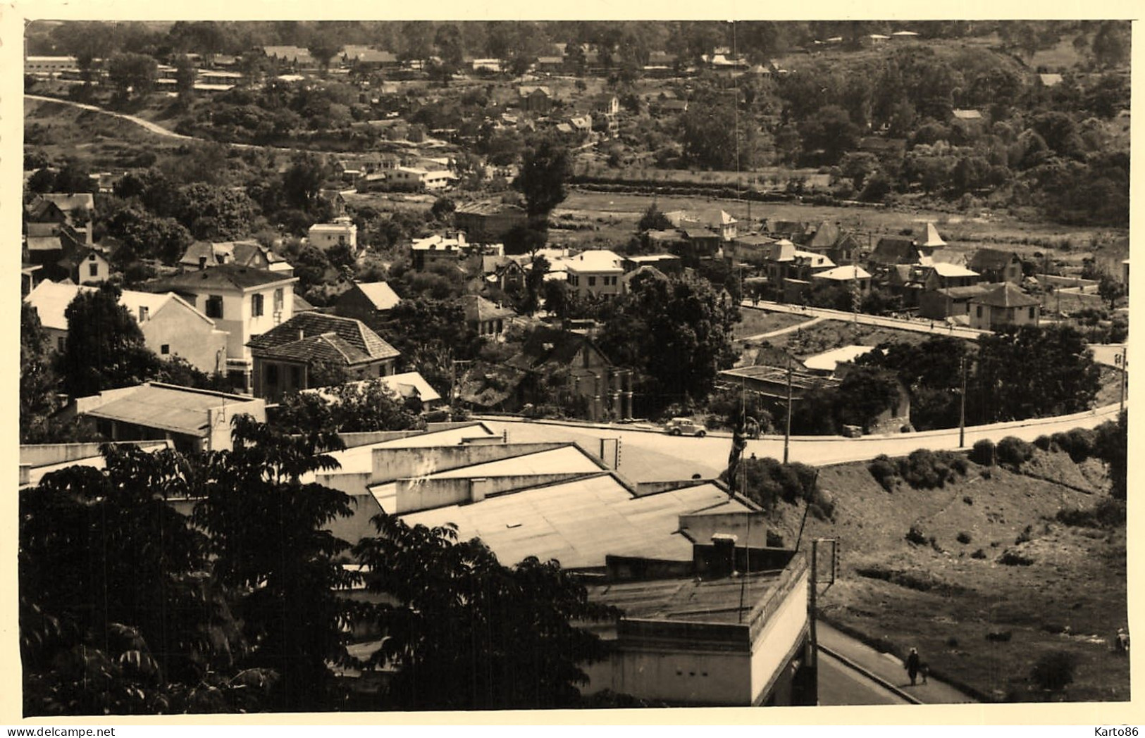 Antananarivo , Madagascar * Carte Photo * Quartier De La Route Circulaire Est * éthnique Ethnic Ethno - Madagascar