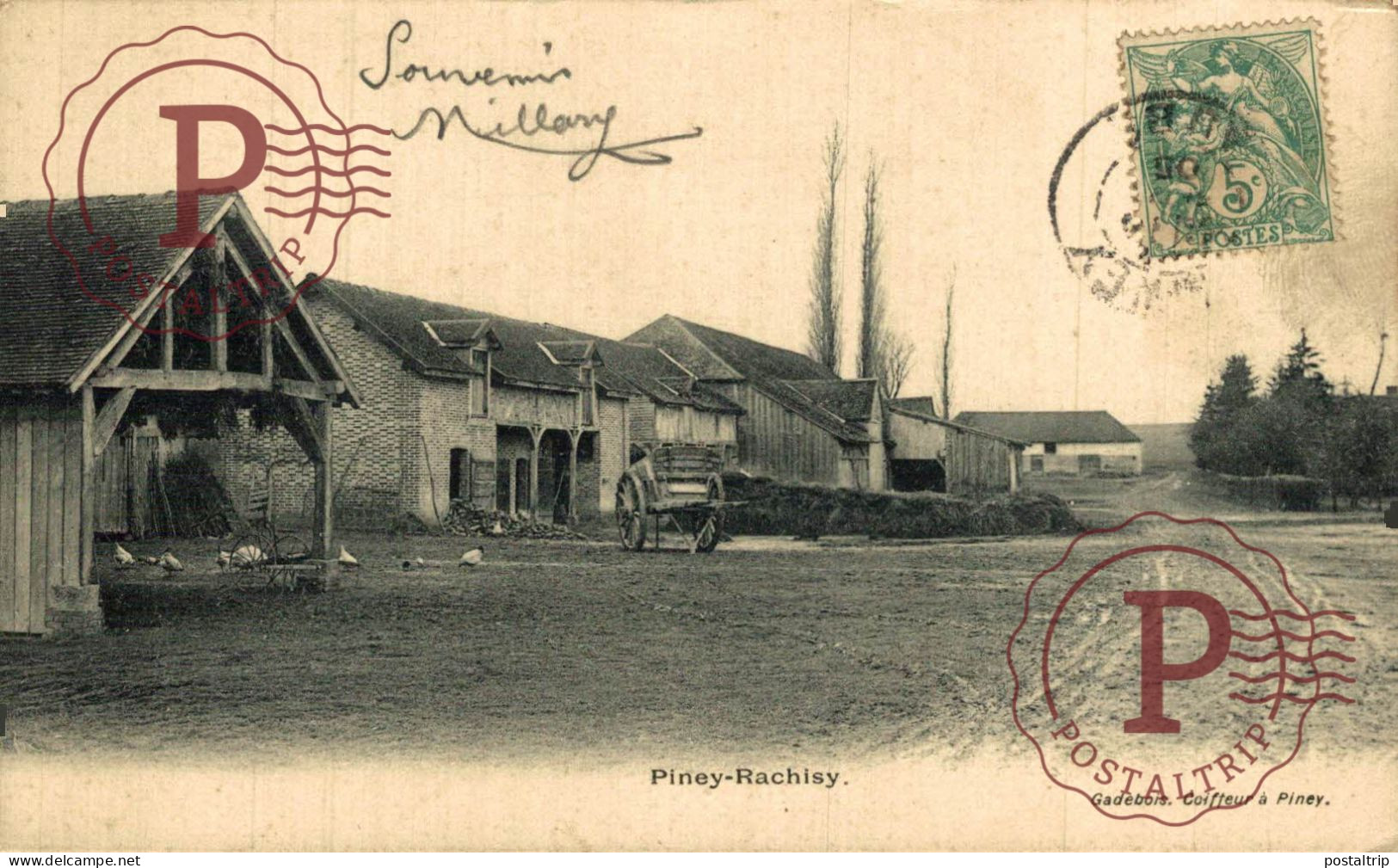 FRANCIA. FRANCE. PINEY-RACHISY - Autres & Non Classés