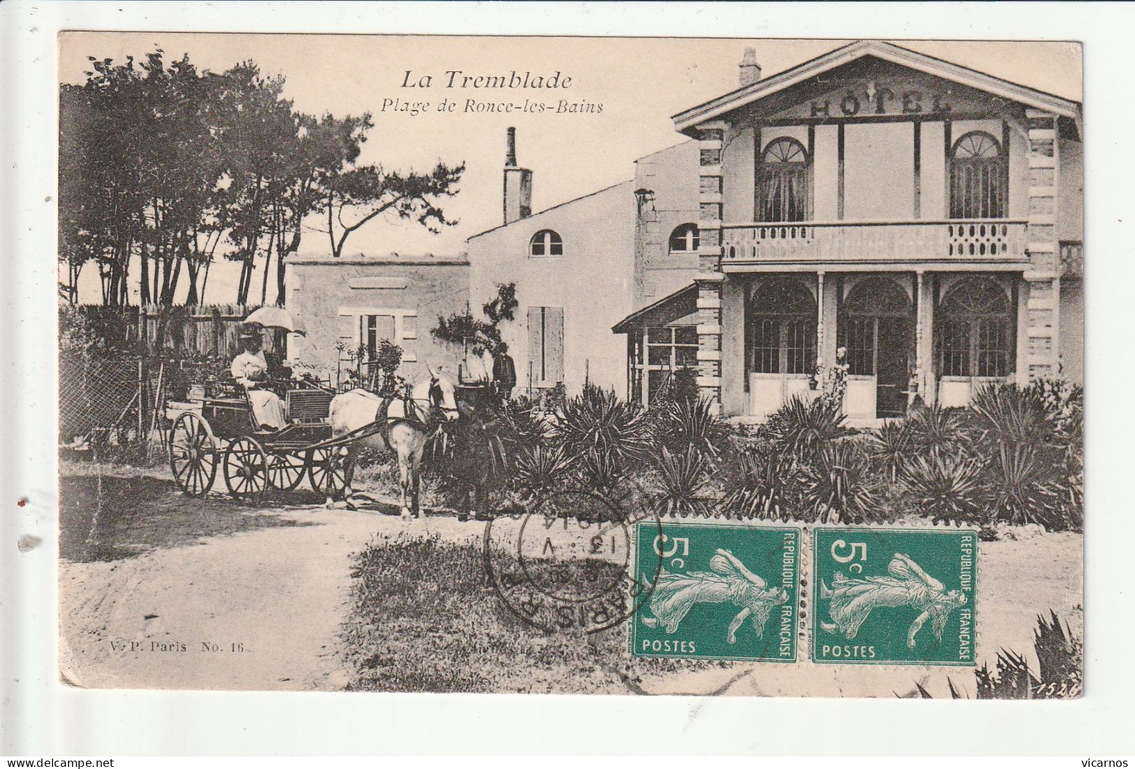 CP 17 LA TREMBLADE Plage De Ronce Les Bains - La Tremblade