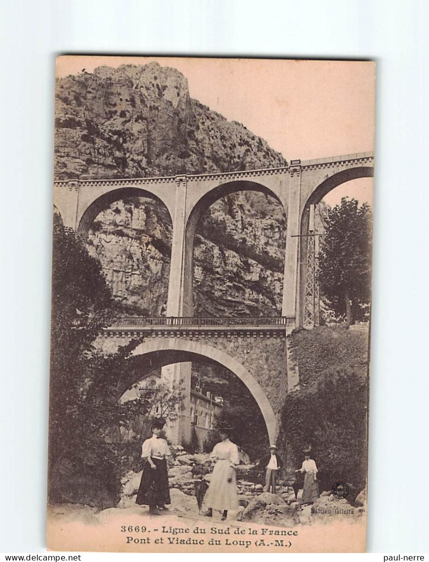 Pont Et Viaduc Du Loup - Très Bon état - Sonstige & Ohne Zuordnung