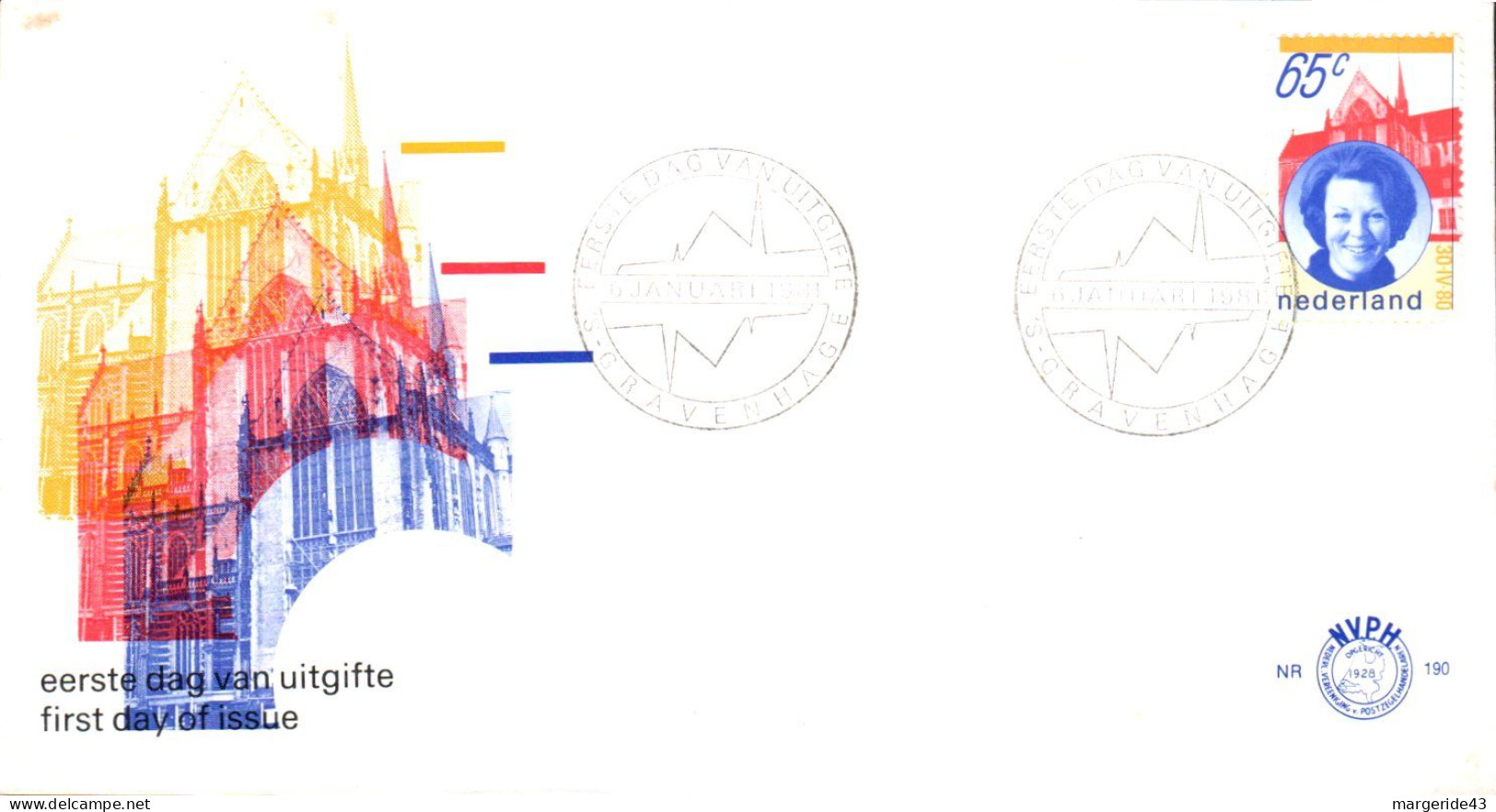 PAYS BAS LOT DE 88 FDC ET ENTIERS NEUF