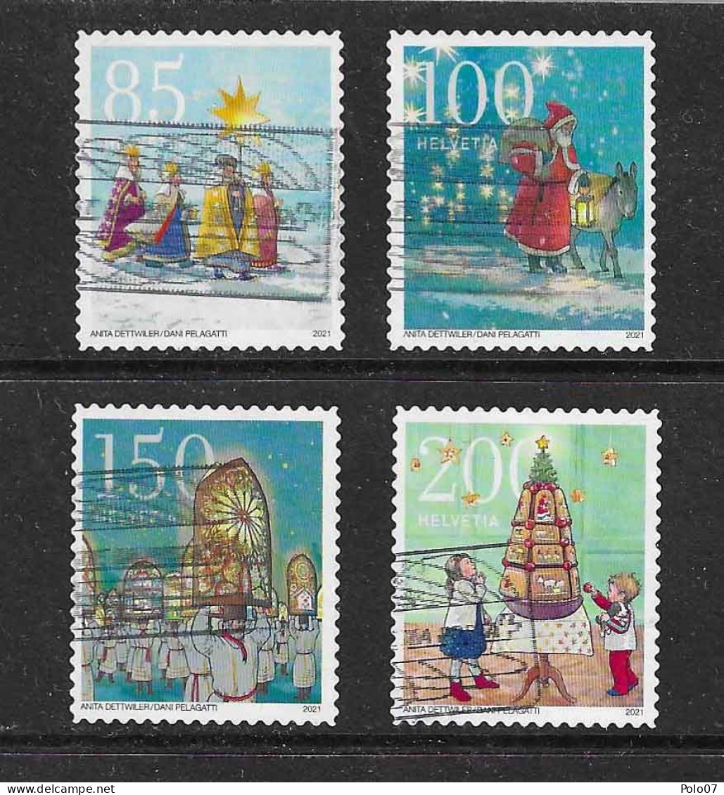 2021 ZNr 1855-1858 (2401) SÉRIE COMPLÈTE ! ! ! - Used Stamps