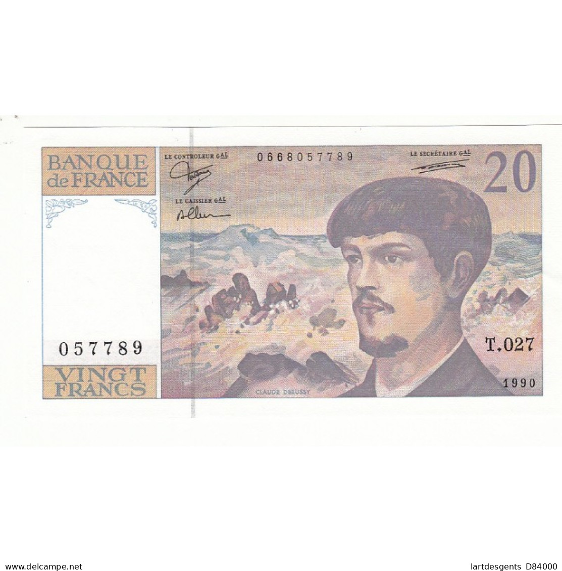 20 FRANCS DEBUSSY 1990 NEUF Fayette 66bis.1 - 20 F 1980-1997 ''Debussy''