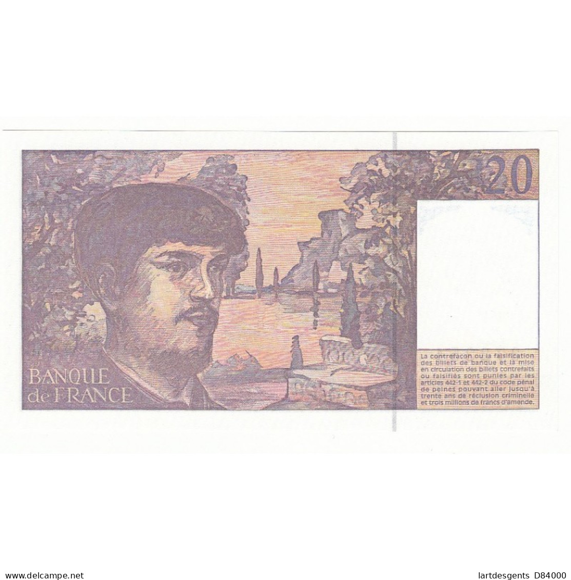 20 FRANCS DEBUSSY 1997 NEUF  Fayette 66ter.2  Alph W.060 - 20 F 1980-1997 ''Debussy''