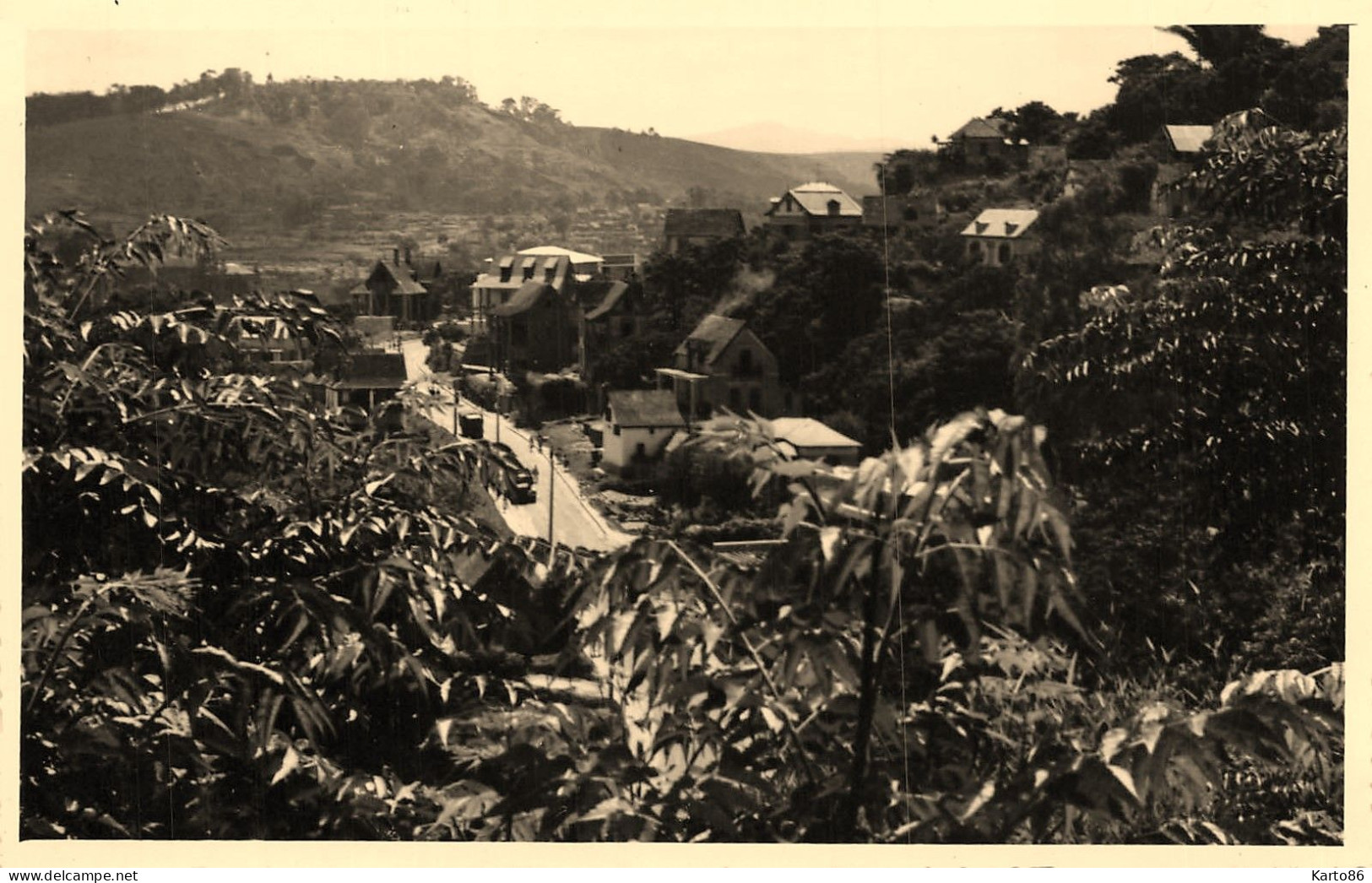 Ambanidia , Tananarive , Madagascar * Carte Photo * Vers Route Circulaire , Tunnel Cayla * éthnique Ethnic Ethno - Madagascar