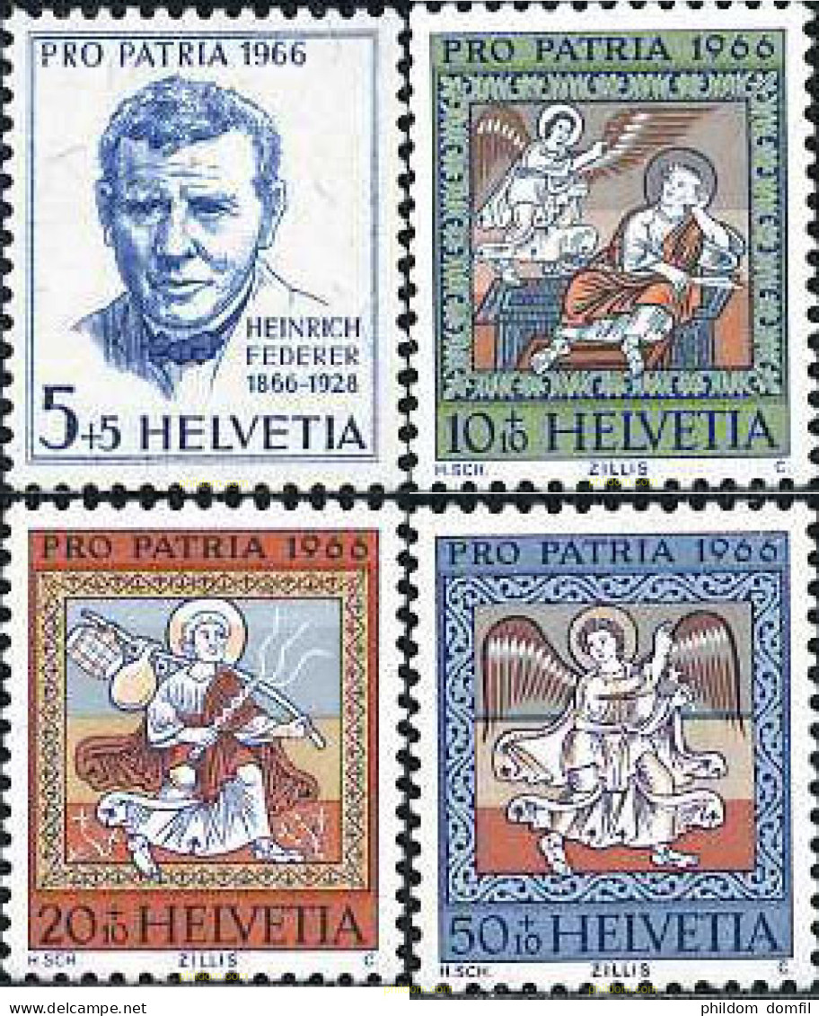 666561 MNH SUIZA 1966 PRO PATRIA - Neufs