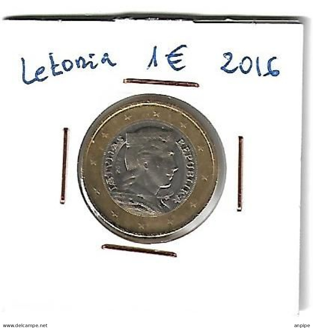 LETOIA 1 € - Letonia