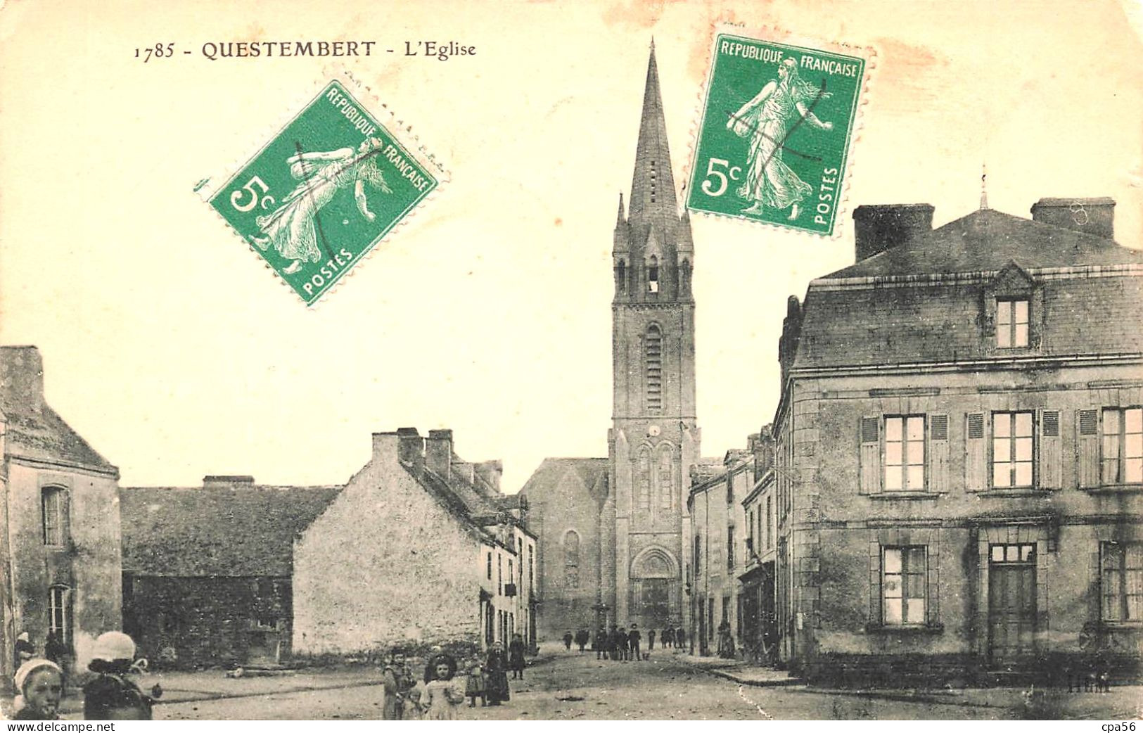 QUESTEMBERT - Vers L'Église - VENTE DIRECTE X - Questembert