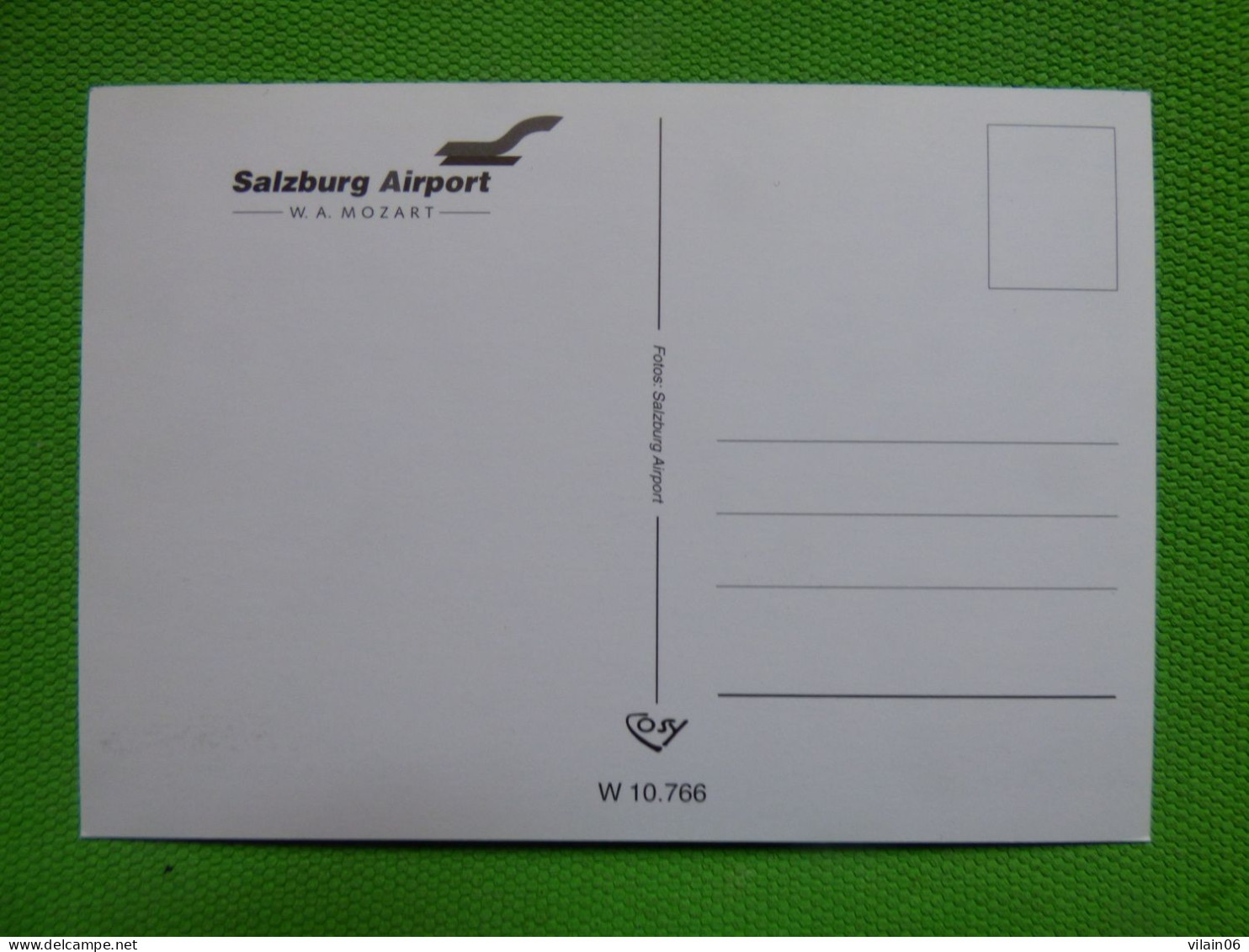 SALZBURG W.A. MOZART/  AEROPORT / AIRPORT / FLUGHAFEN - Aérodromes