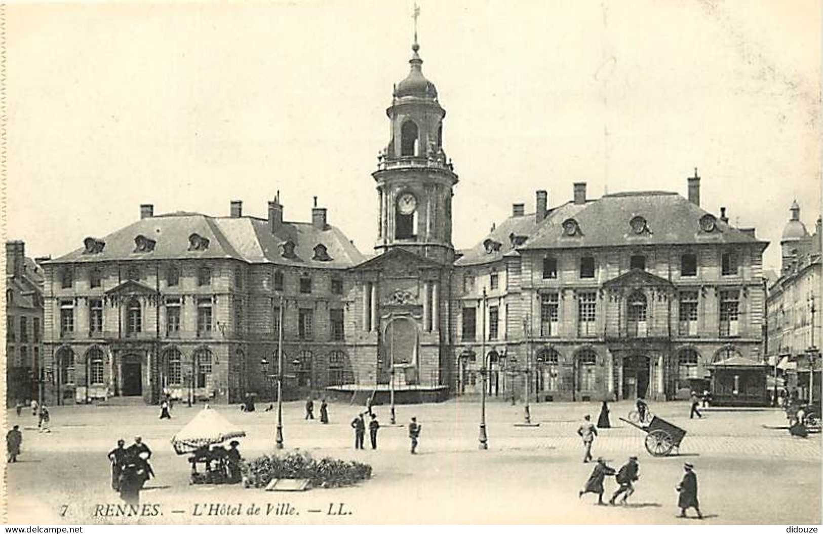 35 - Rennes - L'Hotel De Ville - Animée - Carte Neuve - CPA - Voir Scans Recto-Verso - Rennes