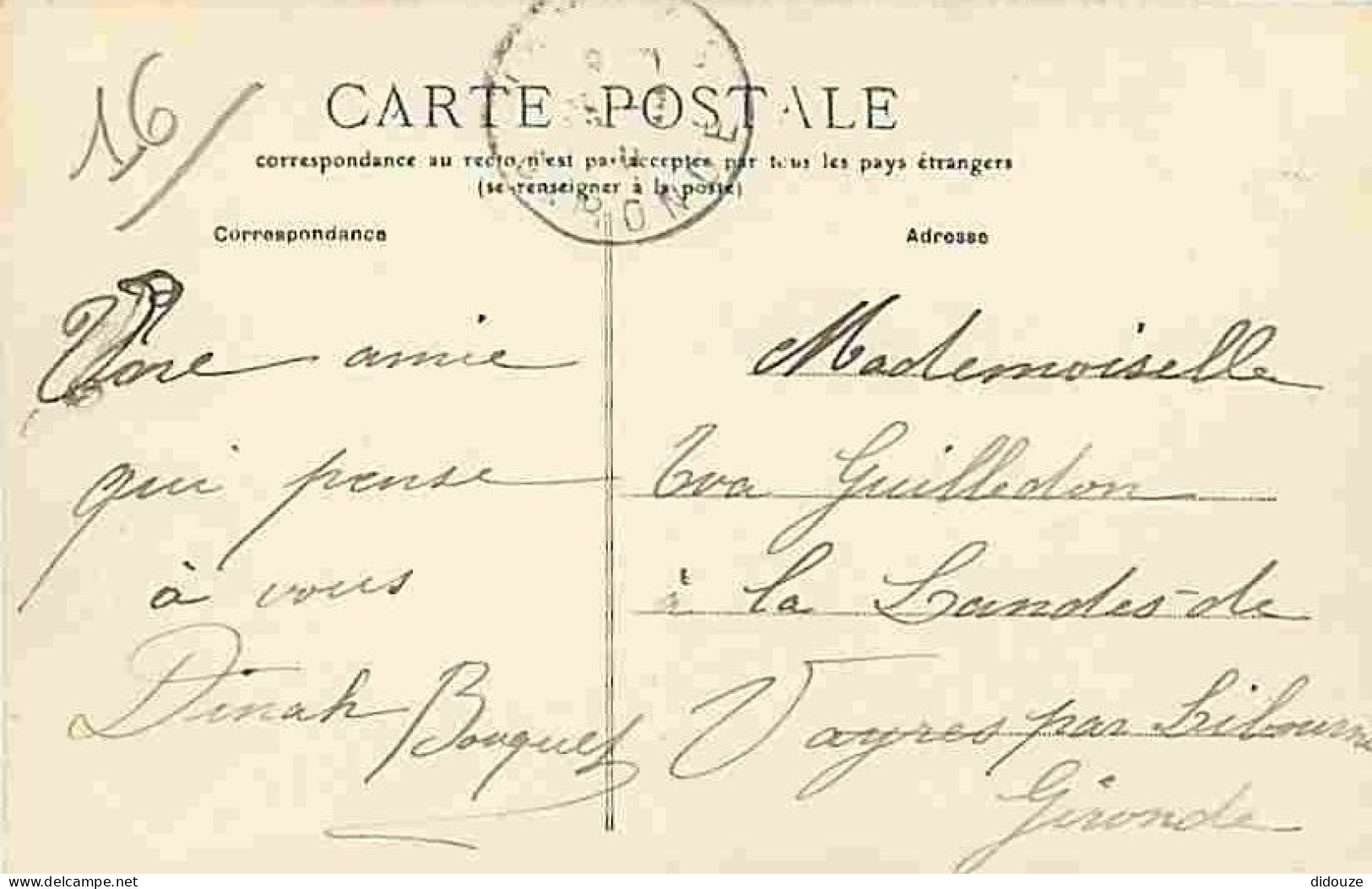 16 - Chateauneuf Sur Charente - Les Quais - Bords De La Charente - Animée - Canotage - Oblitération Ronde De 1910 - CPA  - Chateauneuf Sur Charente