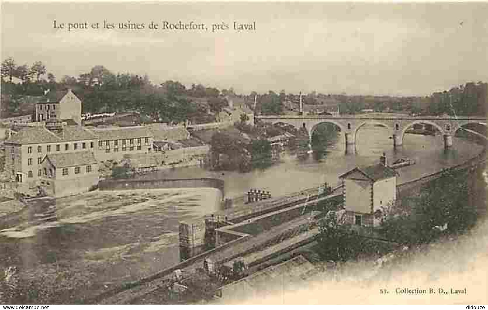 53 - Rochefort - Le Pont Et Les Usines De Rochefort Près Laval - CPA - Voir Scans Recto-Verso - Autres & Non Classés