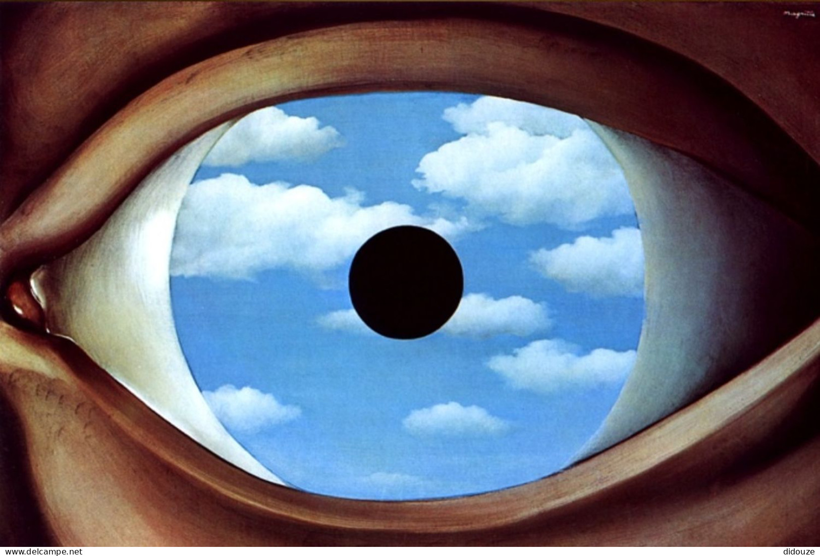 Art - Peinture - René Magritte - Faux Miroir - CPM - Carte Neuve - Voir Scans Recto-Verso - Paintings
