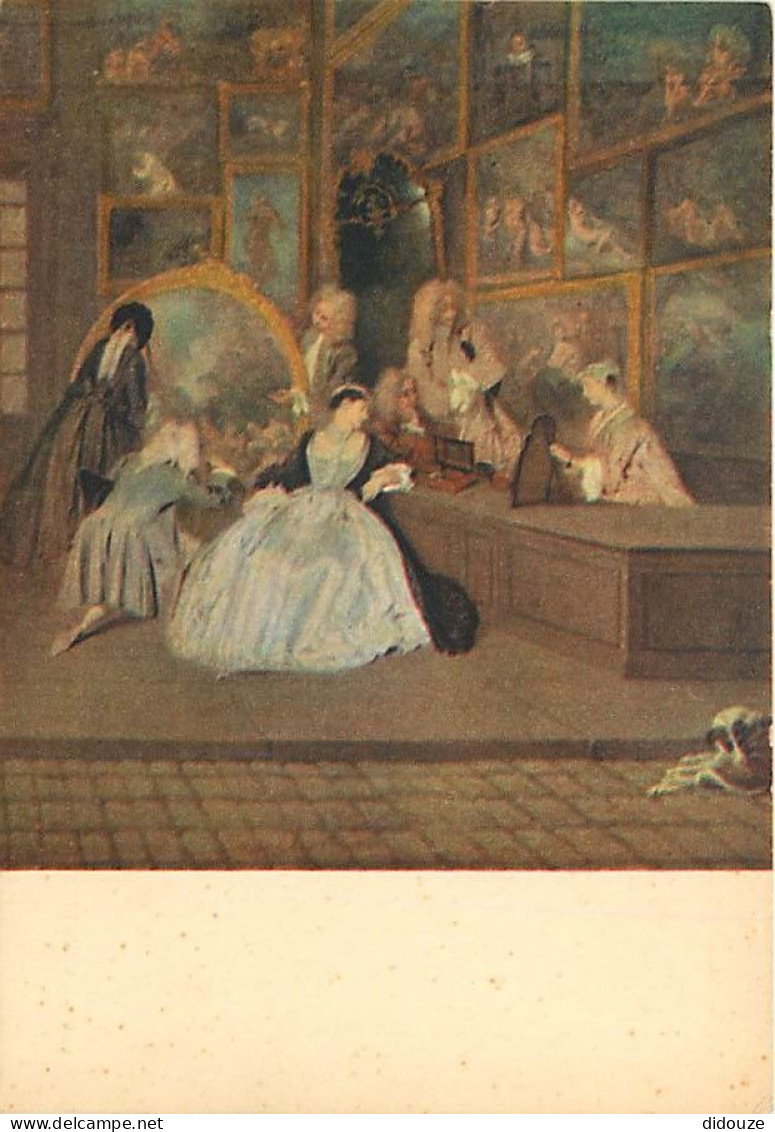 Art - Peinture - Antoine Watteau - L'Enseigne De Gersaint - Gersaints' Shop - CPM - Voir Scans Recto-Verso - Schilderijen