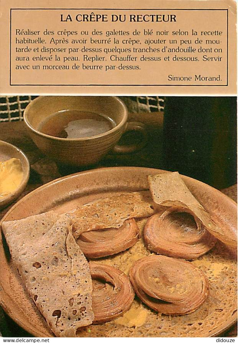 Recettes De Cuisine - Crêpes Du Recteur - Gastronomie - CPM - Voir Scans Recto-Verso - Recipes (cooking)