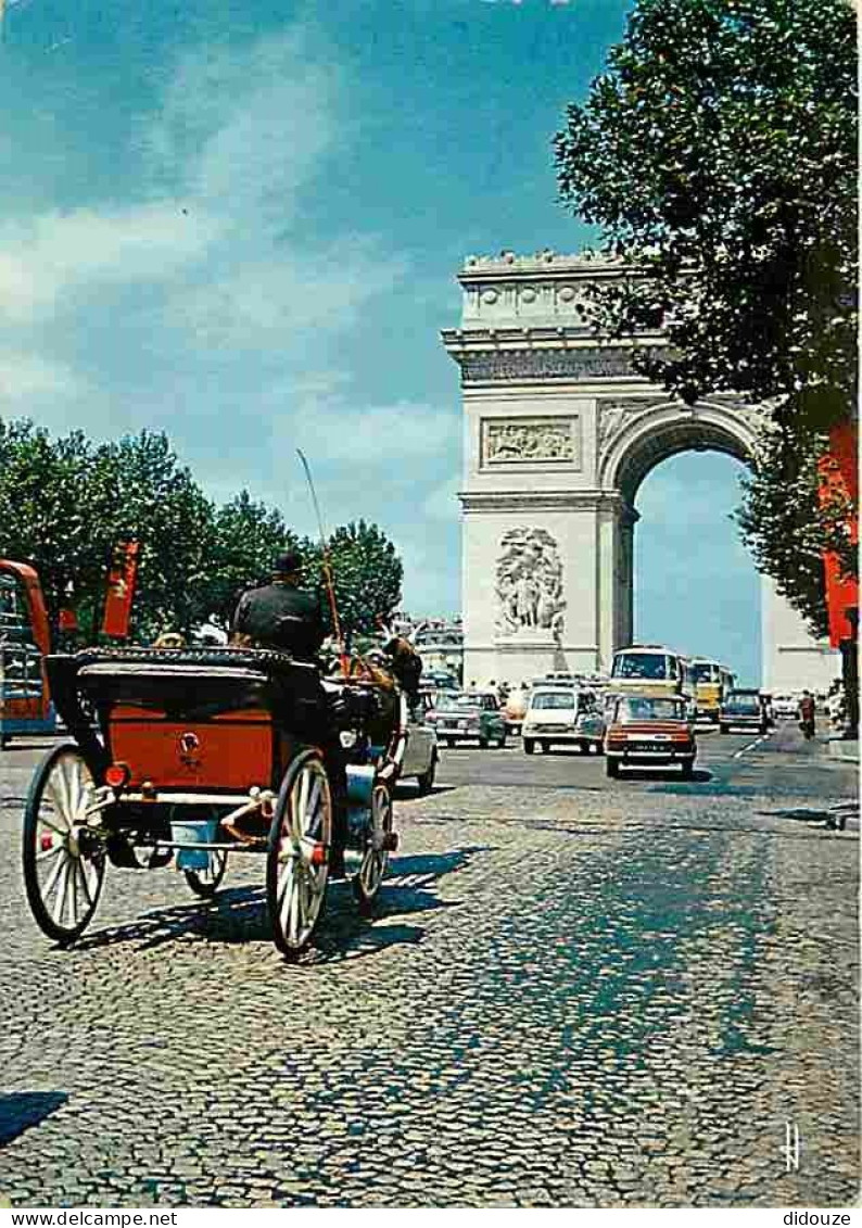 Automobiles - Paris - Les Champs Elysées - CPM - Voir Scans Recto-Verso - Turismo