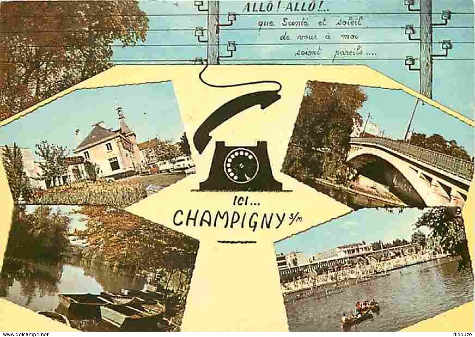 94 - Champigny Sur Marne - Multivues - Automobiles - CPM - Voir Scans Recto-Verso - Champigny Sur Marne