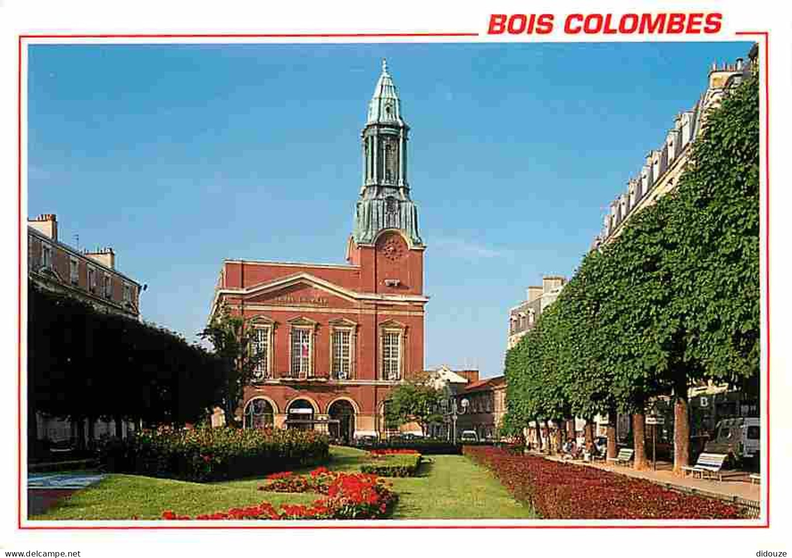 92 - Bois-Colombes - L'Hôtel De Ville - Fleurs - CPM - Voir Scans Recto-Verso - Altri & Non Classificati