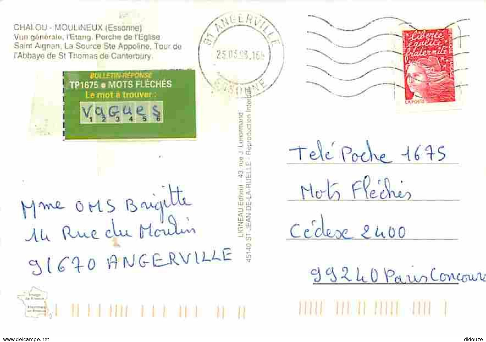 91 - Chalou-Moulineux - Multivues - CPM - Voir Scans Recto-Verso - Sonstige & Ohne Zuordnung