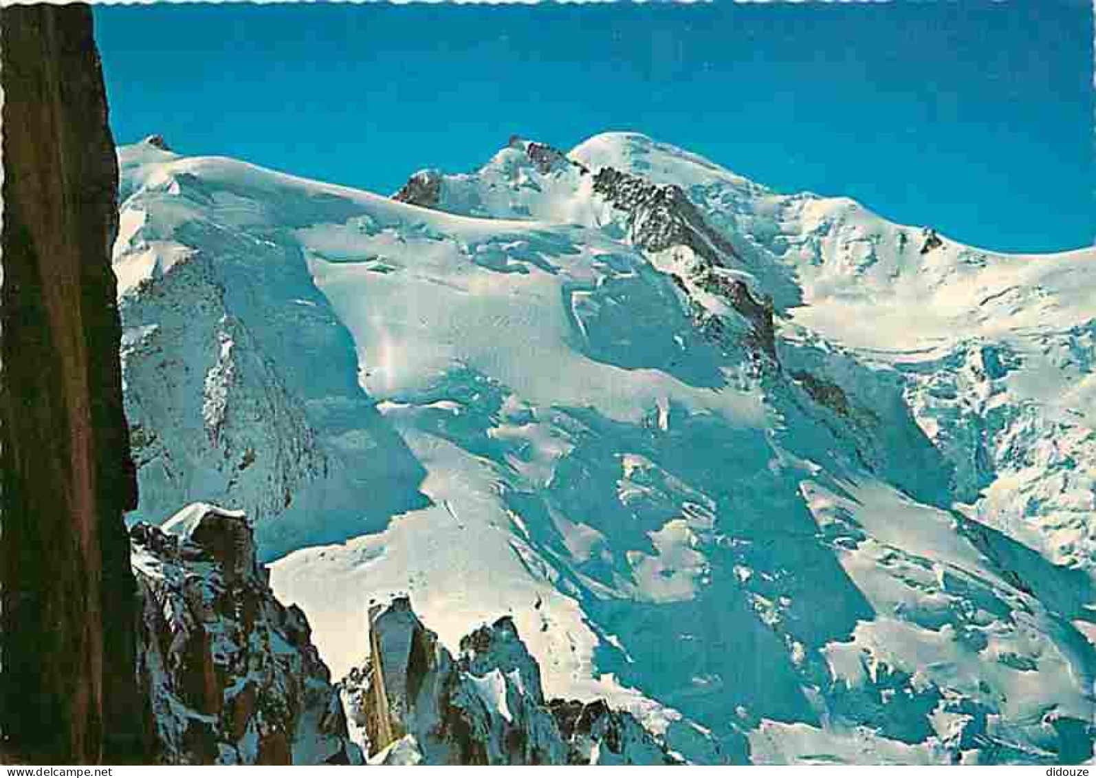 74 - Chamonix - Mont-Blanc - Mont-Blanc Du Tacul - Monts Maudits - Mont-Blanc - Vue De L'Aiguille Du Midi - Flamme Posta - Chamonix-Mont-Blanc