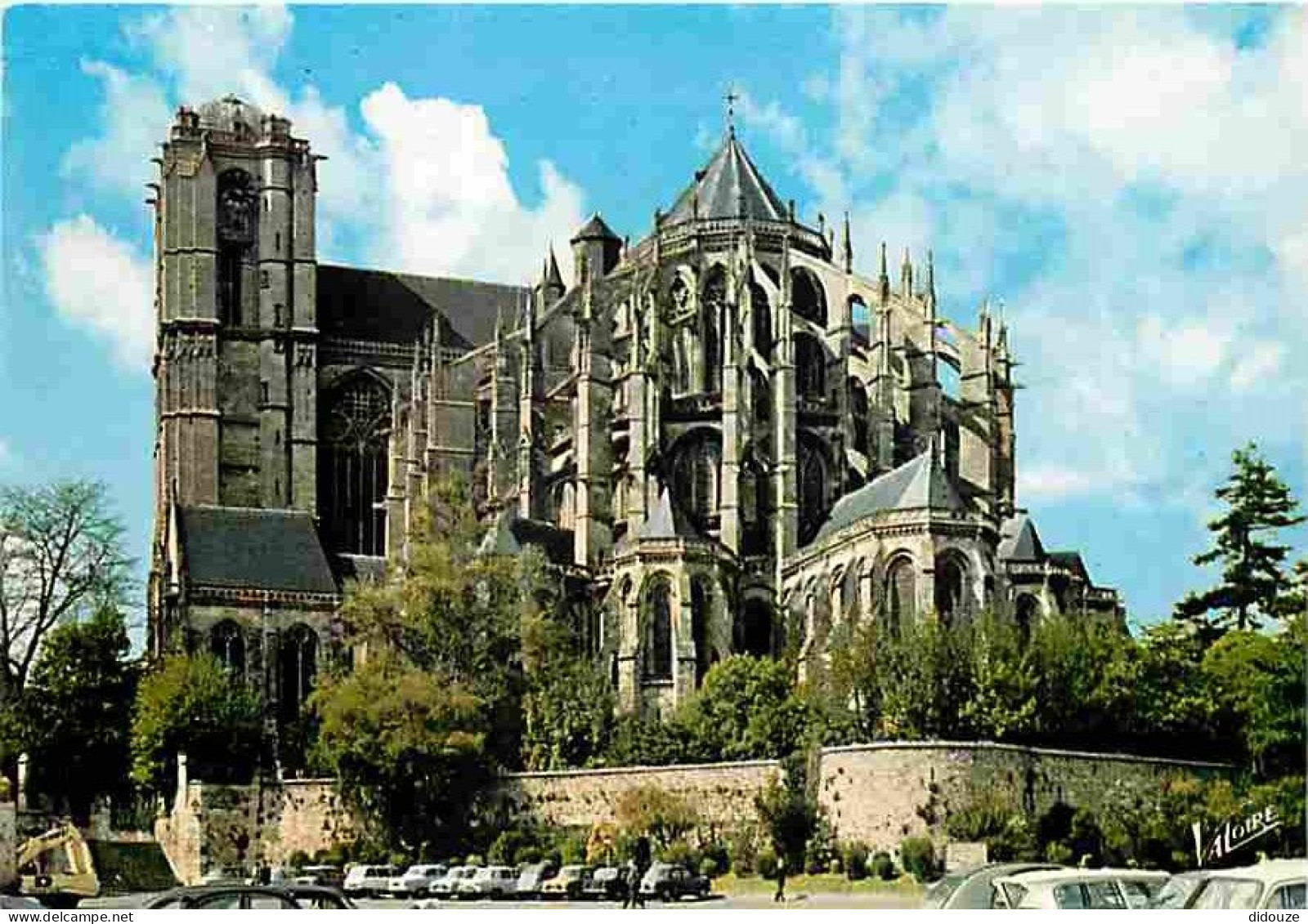 72 - Le Mans - La Cathédrale Saint Julien - La Place Des Jacobins - Automobiles - Carte Neuve - CPM - Voir Scans Recto-V - Le Mans