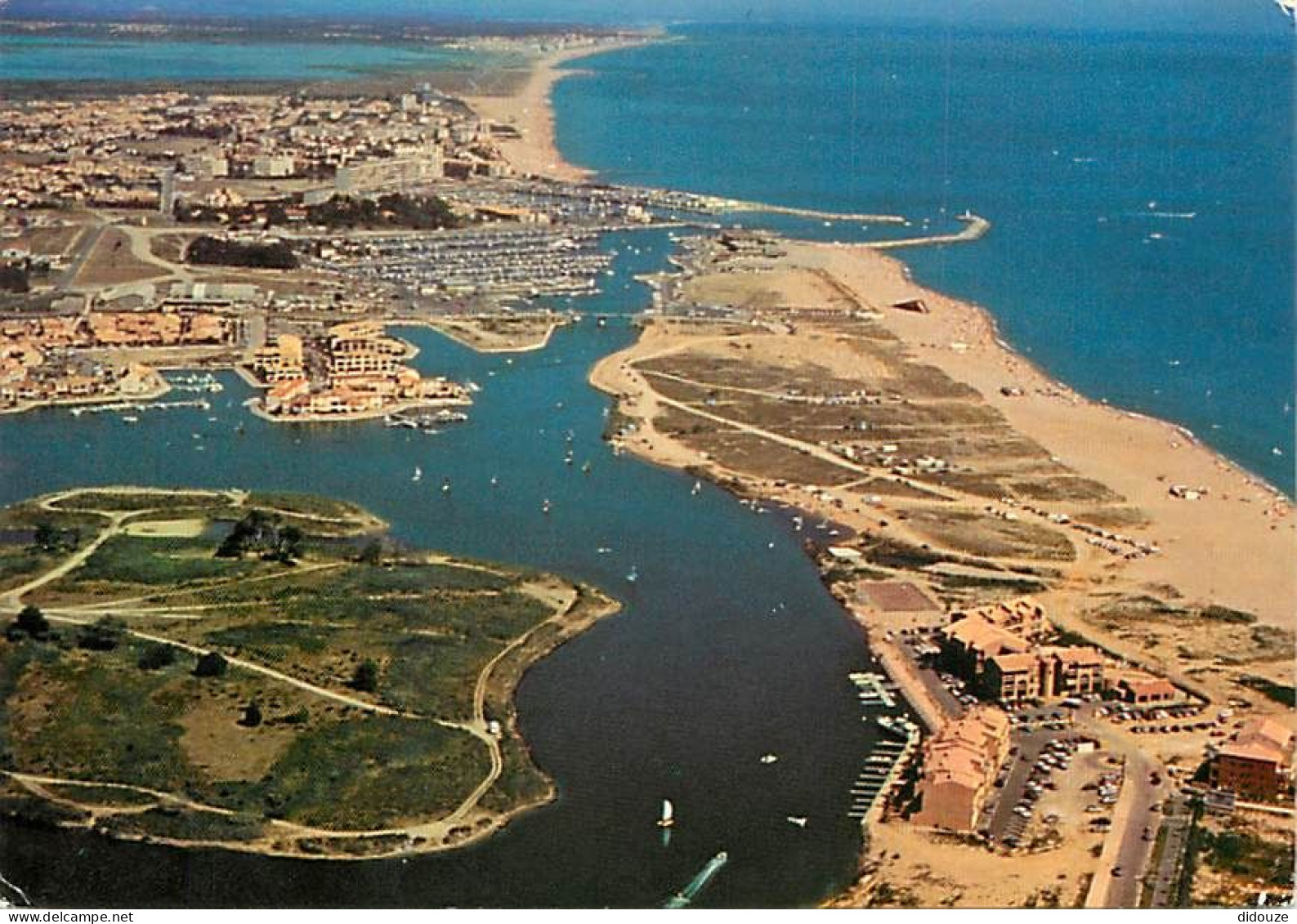 66 - Saint Cyprien - Hôtel Et Résidence La Lagune - Vue Aérienne - CPM - Voir Scans Recto-Verso - Saint Cyprien