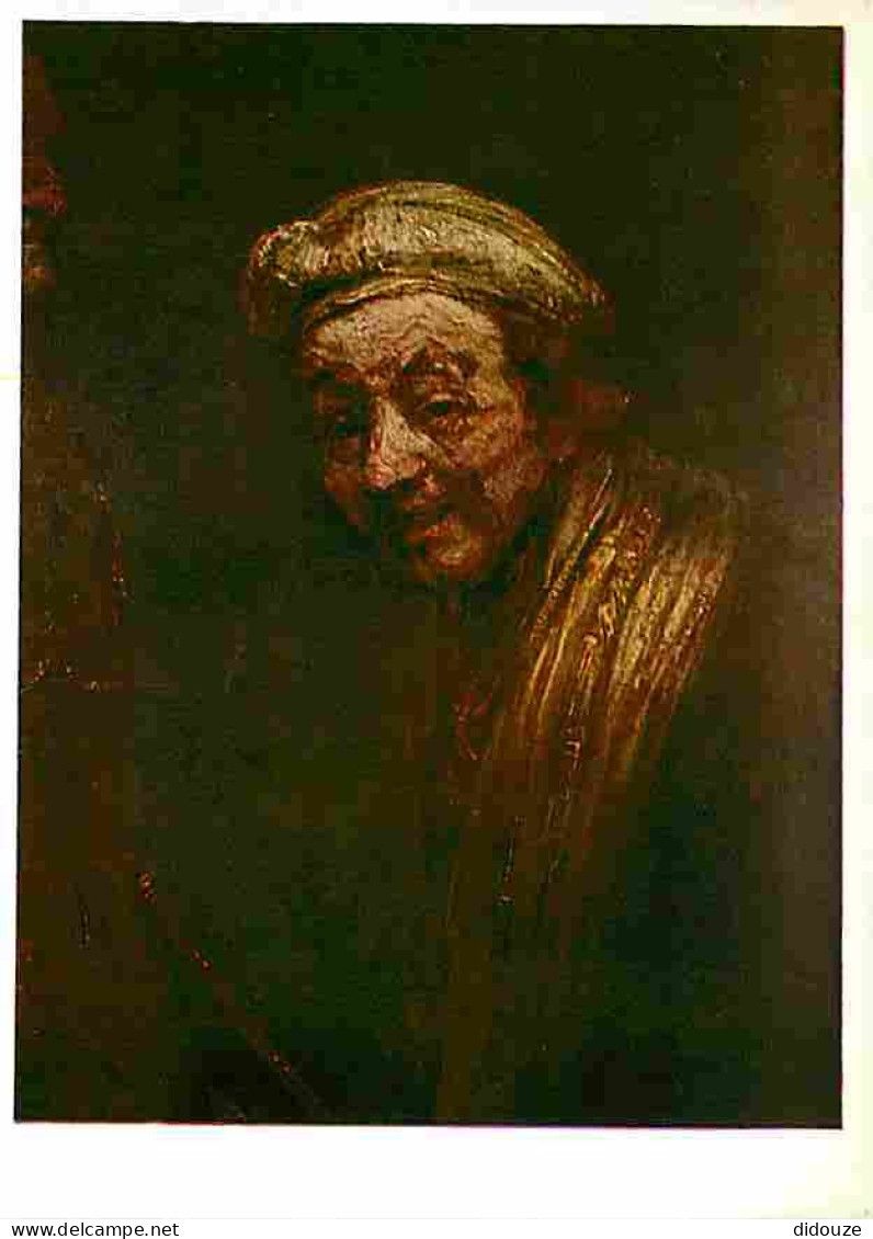 Art - Peinture - Rembrandt Harmensz Van Rijn - Seldstbildnis - Carte Neuve - CPM - Voir Scans Recto-Verso - Peintures & Tableaux