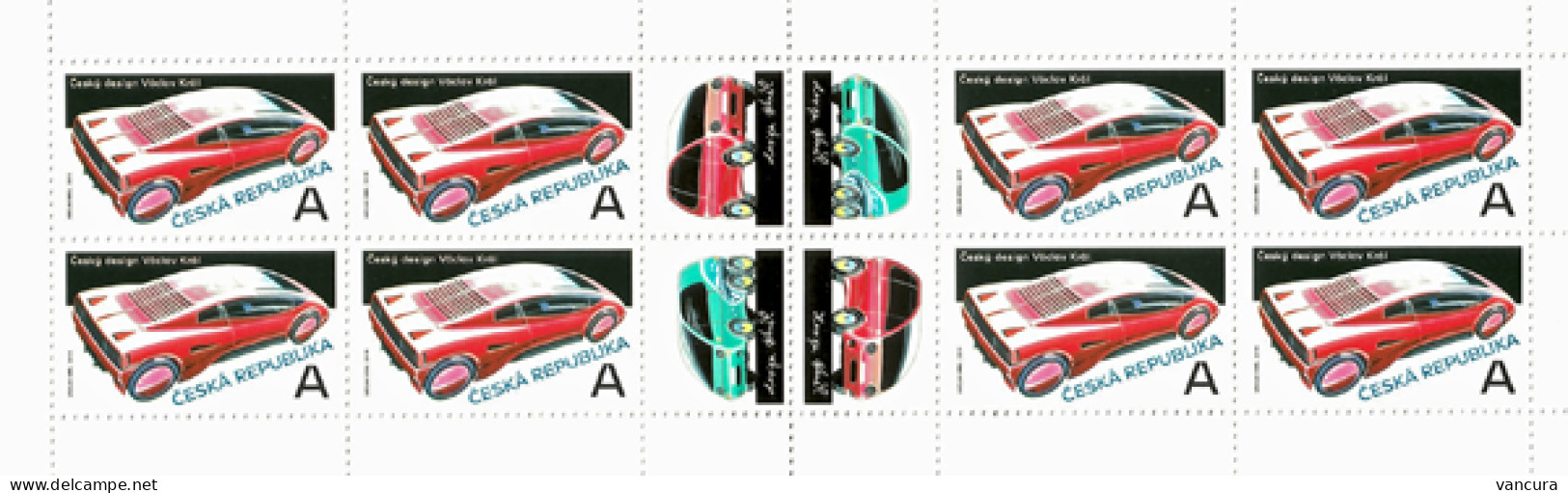 Booklet 1045 Czech Republic Czech Design Vaclav Kral 2019 - Unused Stamps