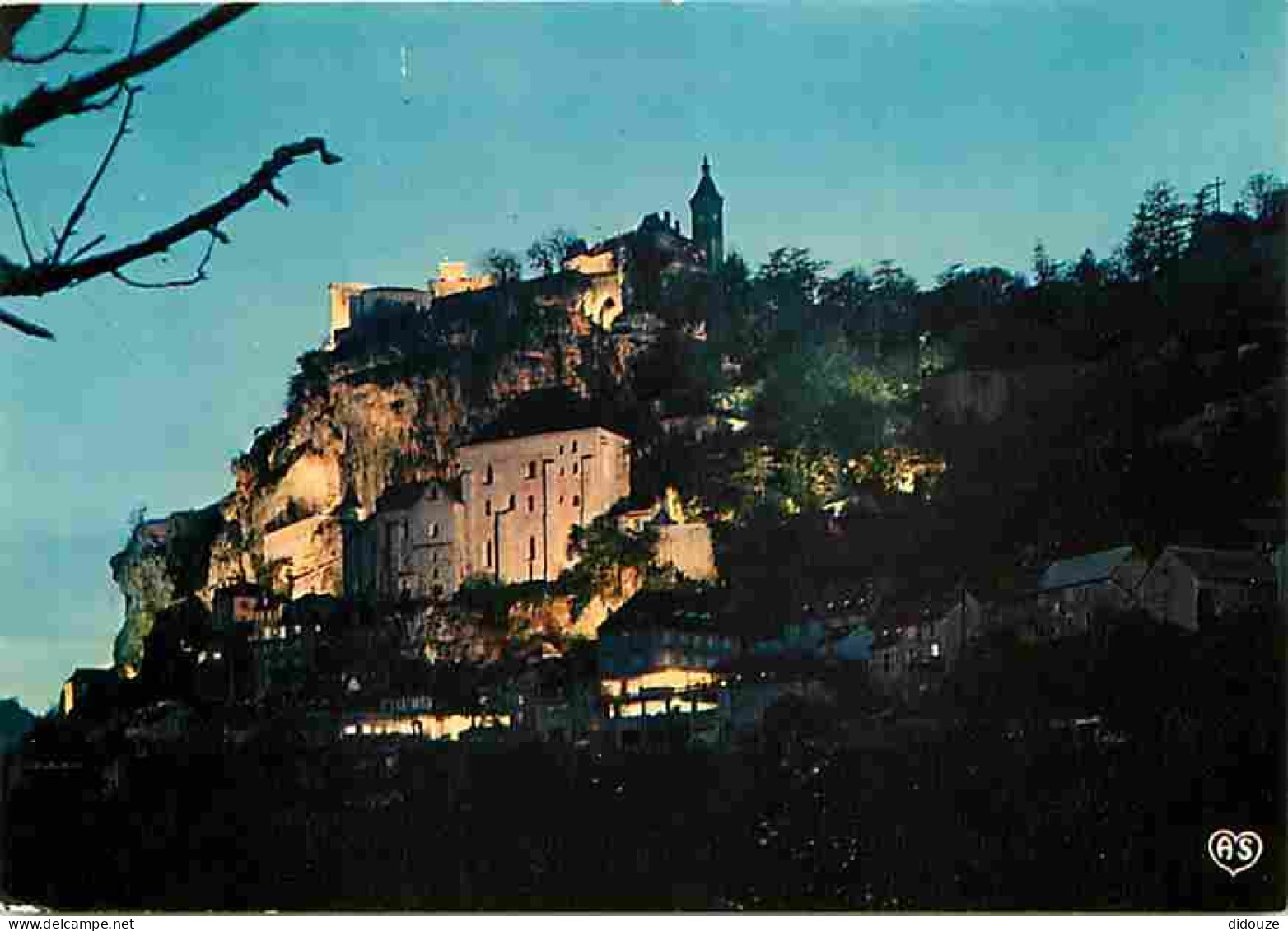 46 - Rocamadour - Vue De Nuit - CPM - Voir Scans Recto-Verso - Rocamadour