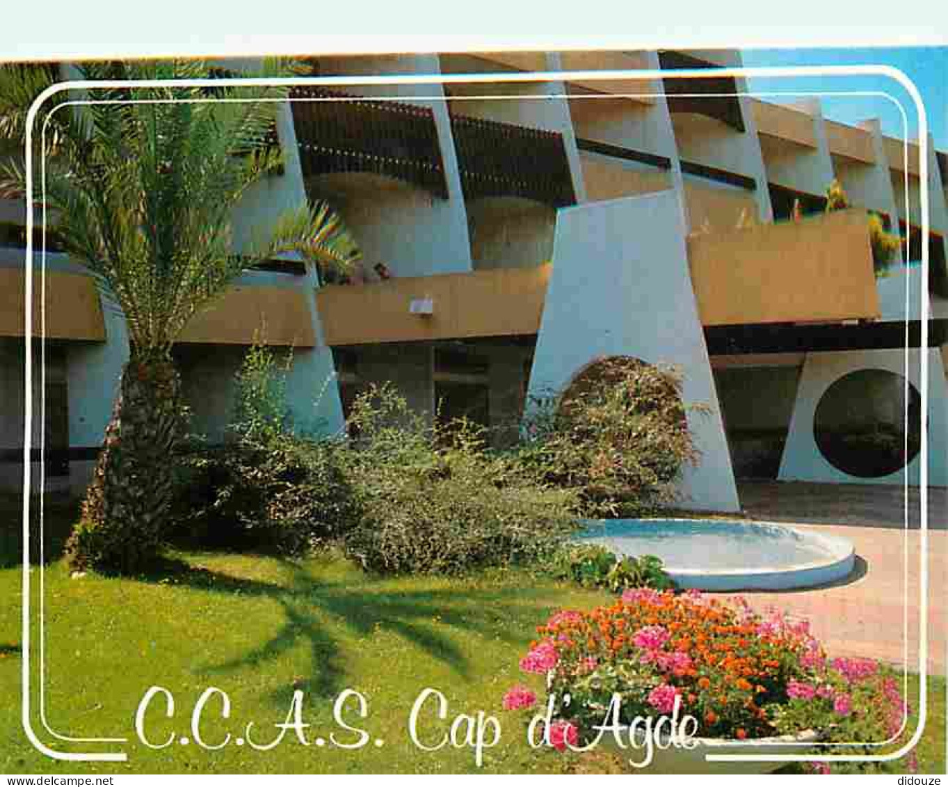 34 - Le Cap D'Agde - Village De Vacances C.C.A.S. - Entrée De La Maison Familiale - Fleurs - CPM - Voir Scans Recto-Vers - Agde