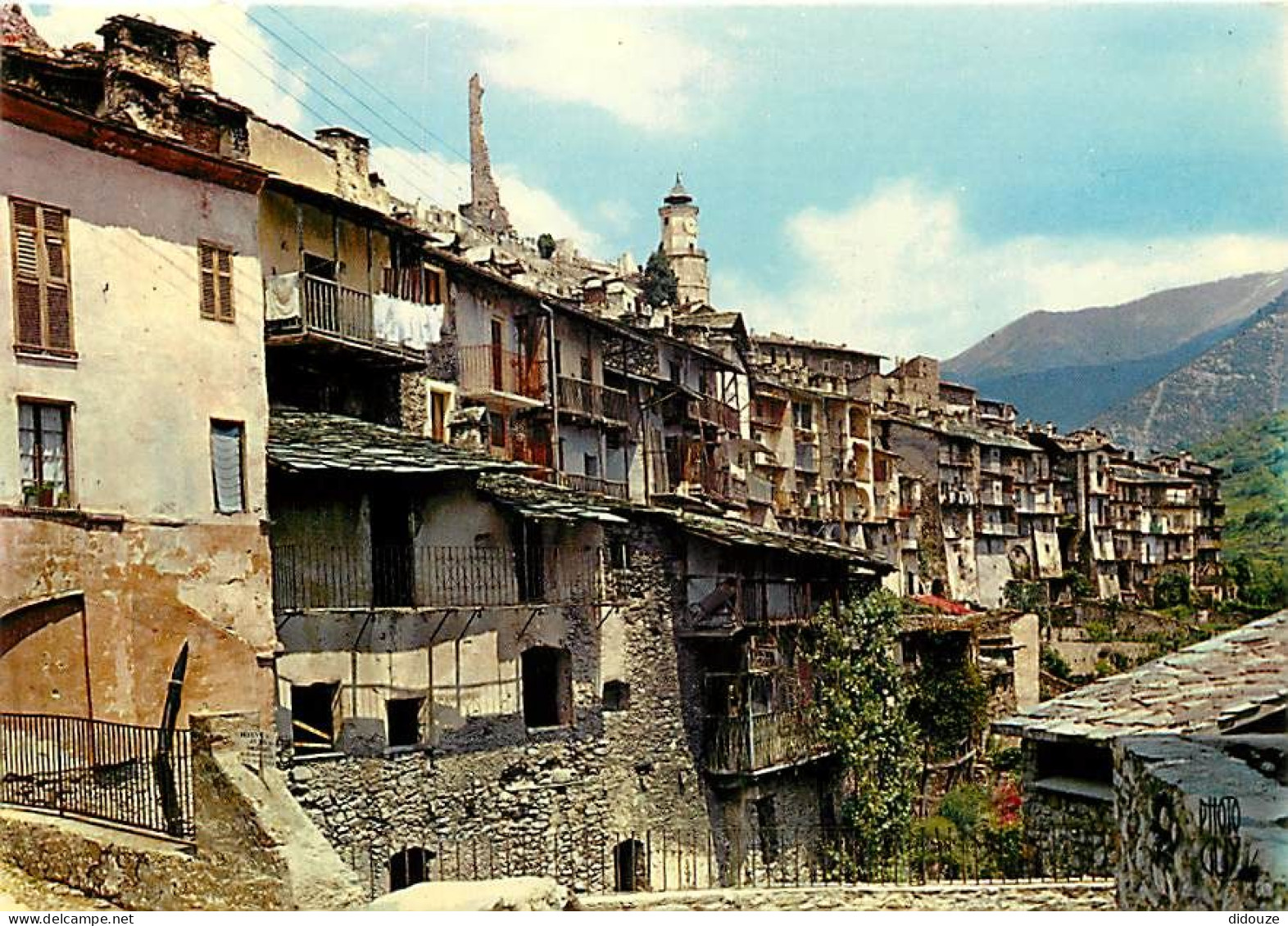 06 - Tende - Le Vieux Bourg Dominé Par Les Ruines Du Château De Lascaris - CPM - Carte Neuve - Voir Scans Recto-Verso - Sonstige & Ohne Zuordnung