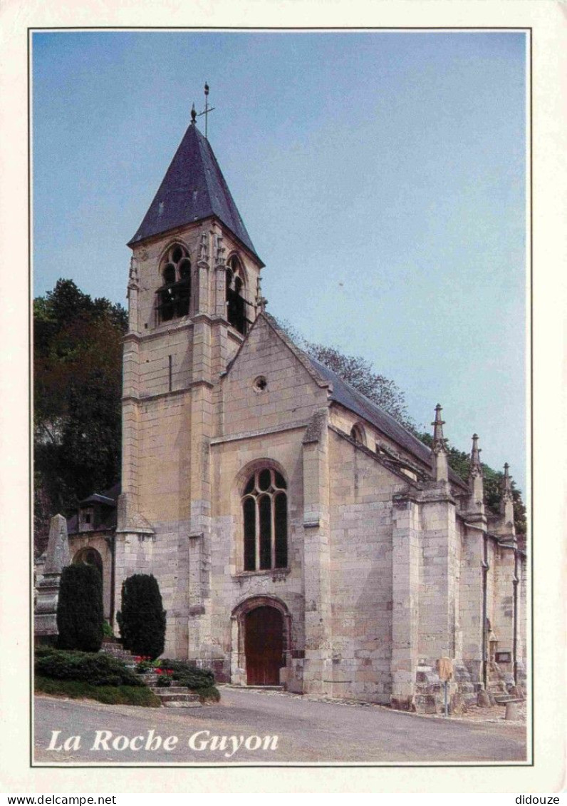 95 - La Roche Guyon - Eglise Paroissiale Dédiée à Saint-Samson - CPM - Voir Scans Recto-Verso - La Roche Guyon