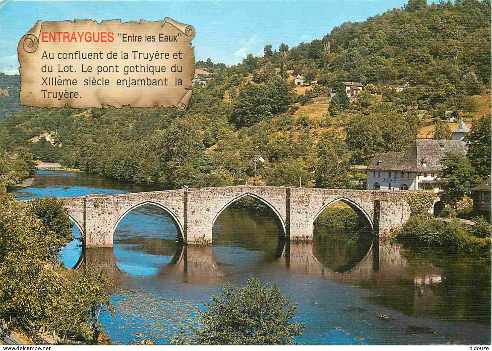 12 - Entraygues Sur Truyère - Pont Gothique Sur La Truyère - CPM - Voir Scans Recto-Verso - Otros & Sin Clasificación