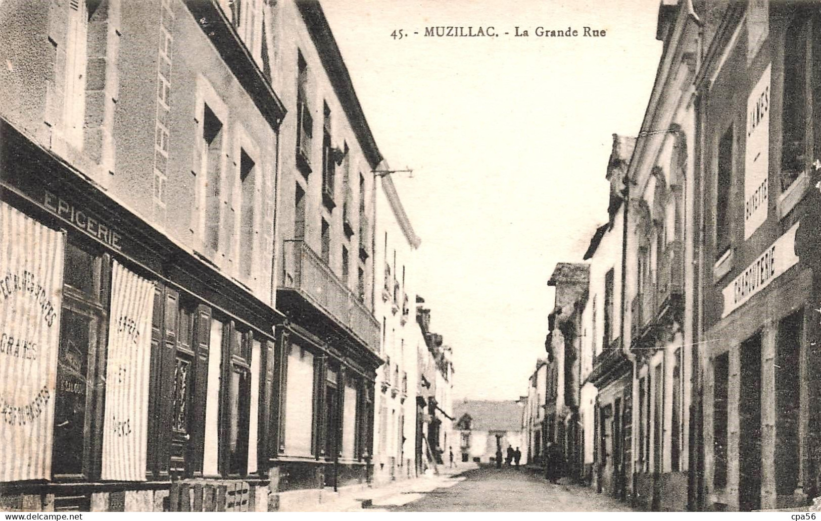 MUZILLAC - La Grande Rue - Commerces - Charcuterie - Épicerie - VENTE DIRECTE X - Muzillac