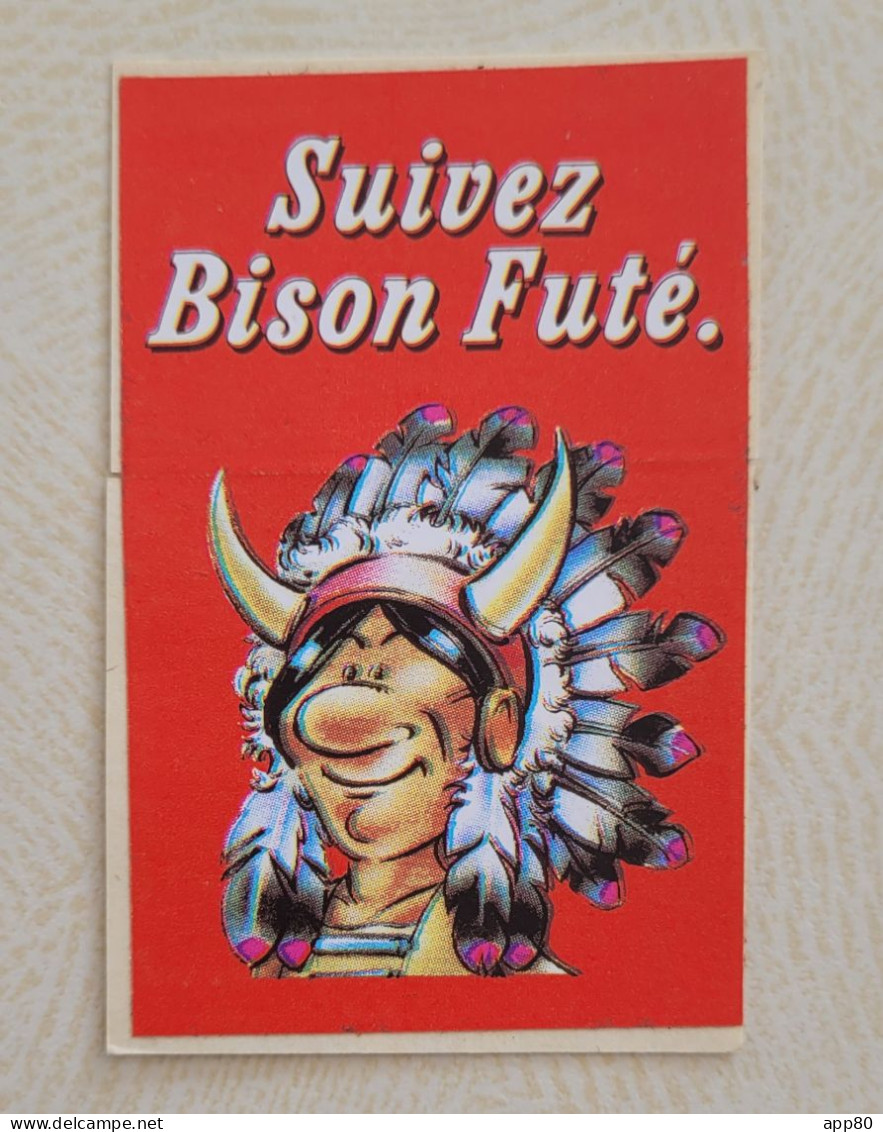 Autocollant Vintage Bison Futé - Indien - Aufkleber