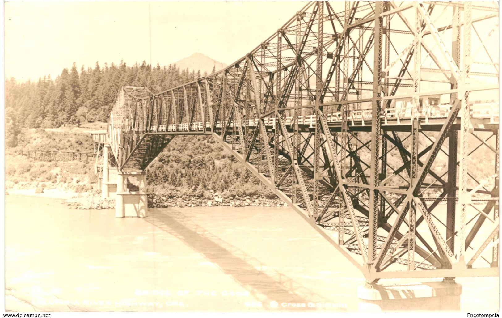 CPA Carte Postale  Etats Unis Bridge Of The Gods. Columbia River Highway Oregon VM80801 - Otros & Sin Clasificación