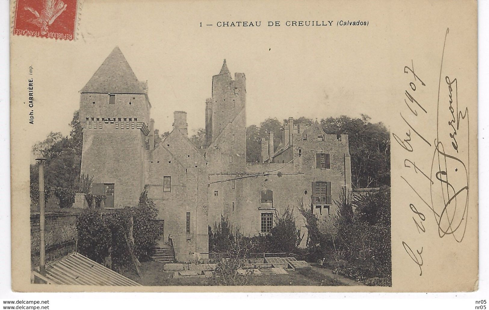 14 - Chateau De CREUILLY  ( Calvados ) - Altri & Non Classificati