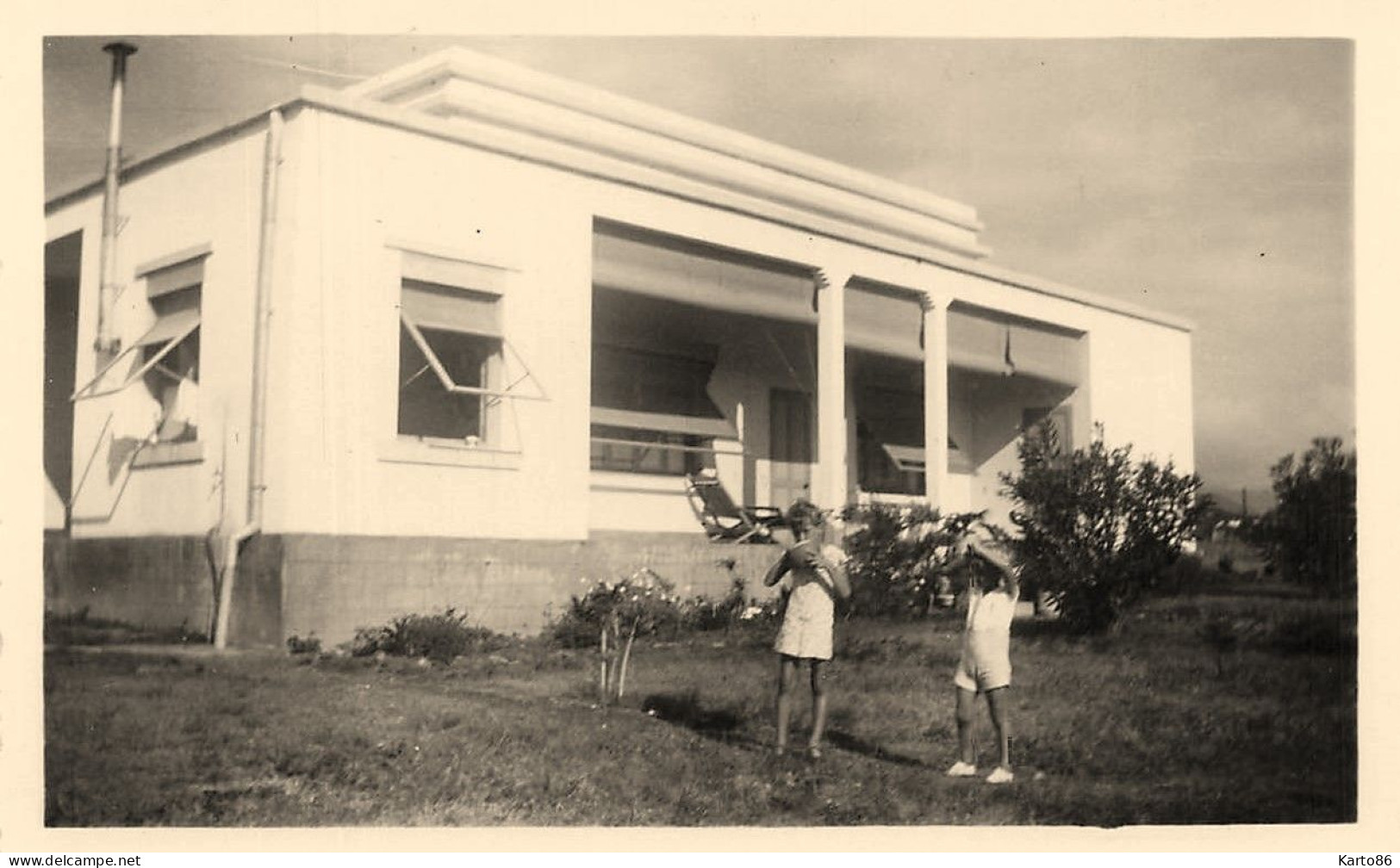 Koumak , Nouvelle Calédonie * Hôpital * Photo Ancienne 10.8x7cm - Nouvelle Calédonie