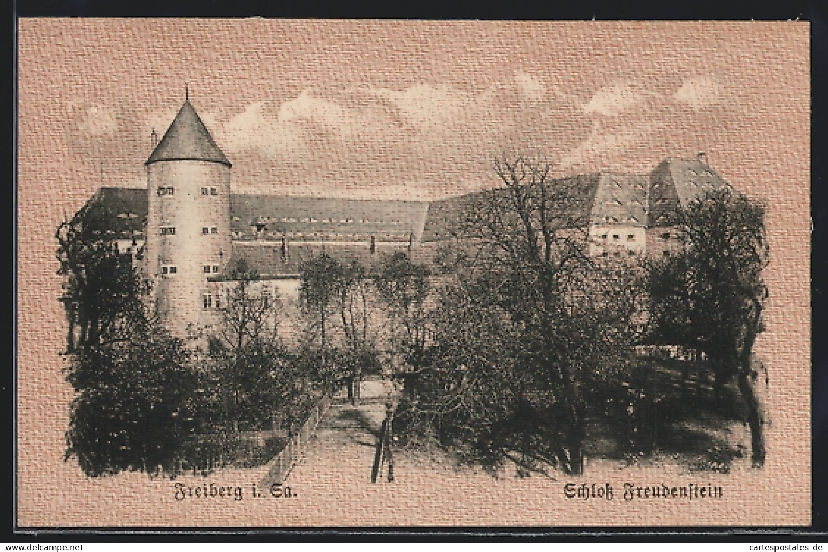 AK Freiberg I. Sa., Schloss Freudenstein  - Freiberg (Sachsen)