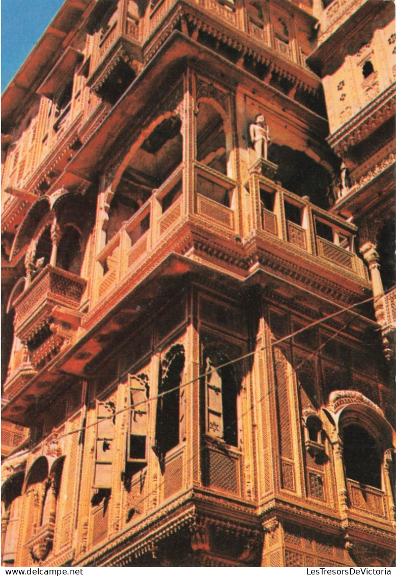 INDE - Patwon Ki Haveli - Jaisarlmer - India - Vue Générale - Carte Postale - Inde