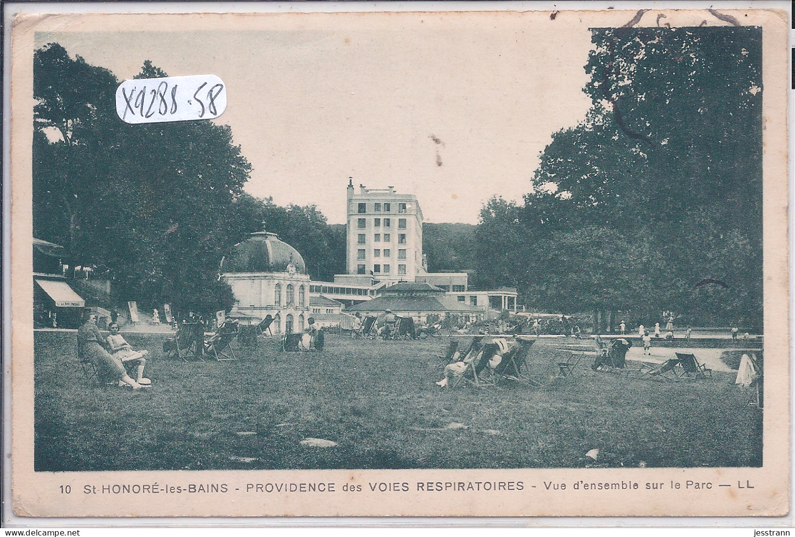 SAINT-HONORE-LES-BAINS- PROVIDENCE DES VOIES RESPIRATOIRES- LE PARC - Saint-Honoré-les-Bains