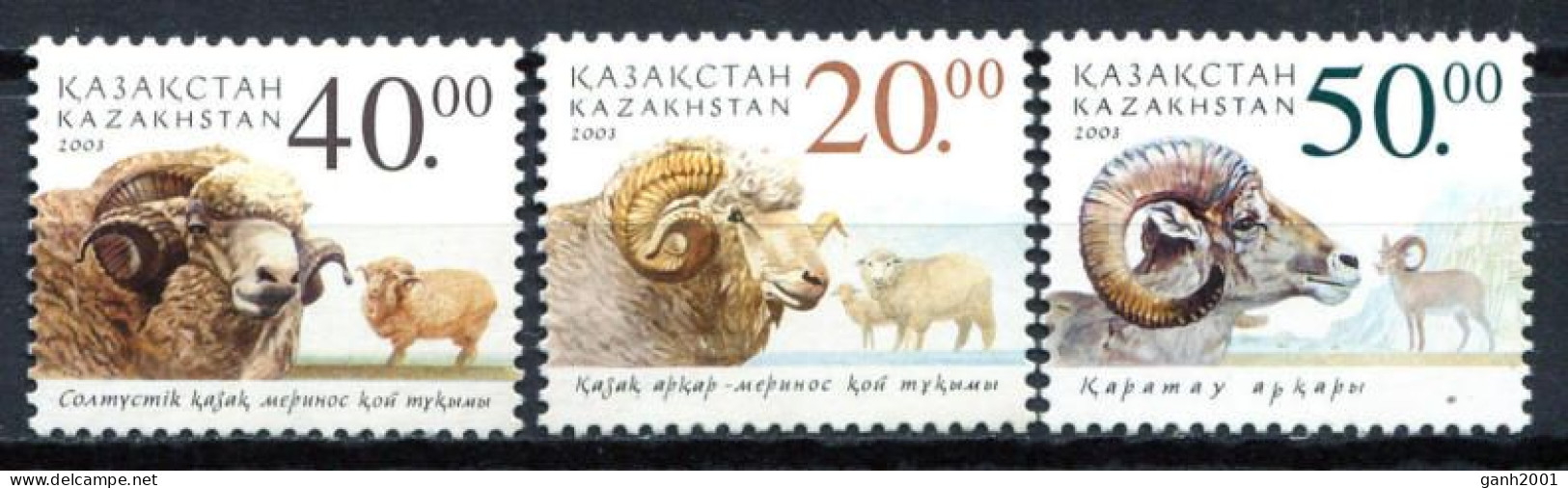 Kazakhstan 2003 / Mammals Sheep MNH Mamíferos Ovejas Säugetiere Schaf / Hk48  36-8 - Other & Unclassified